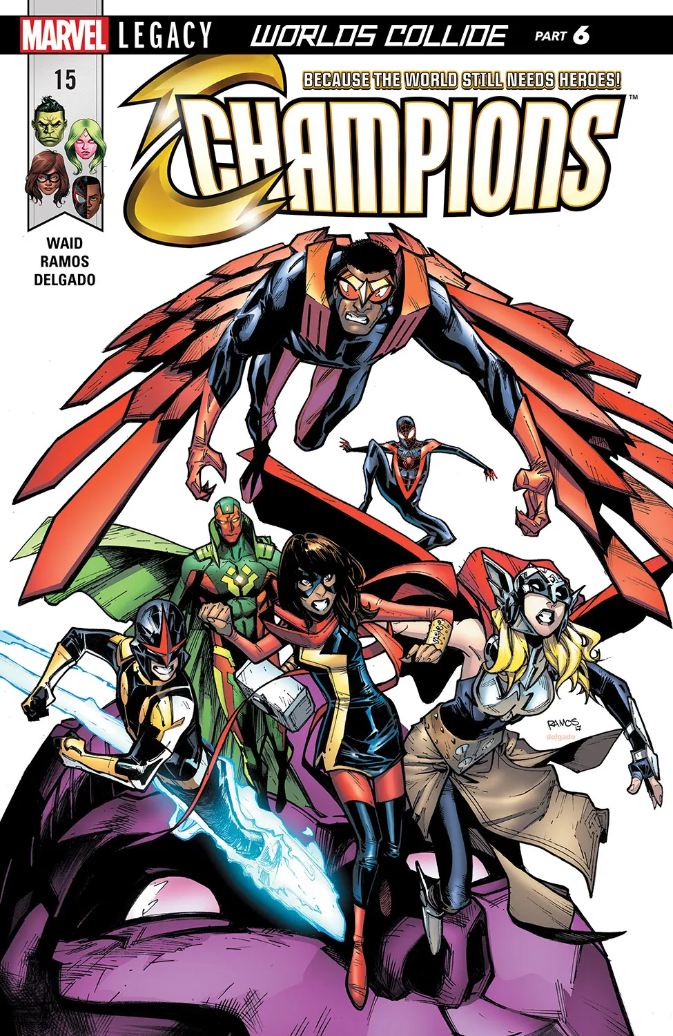 Couverture de Champions (2016) #15