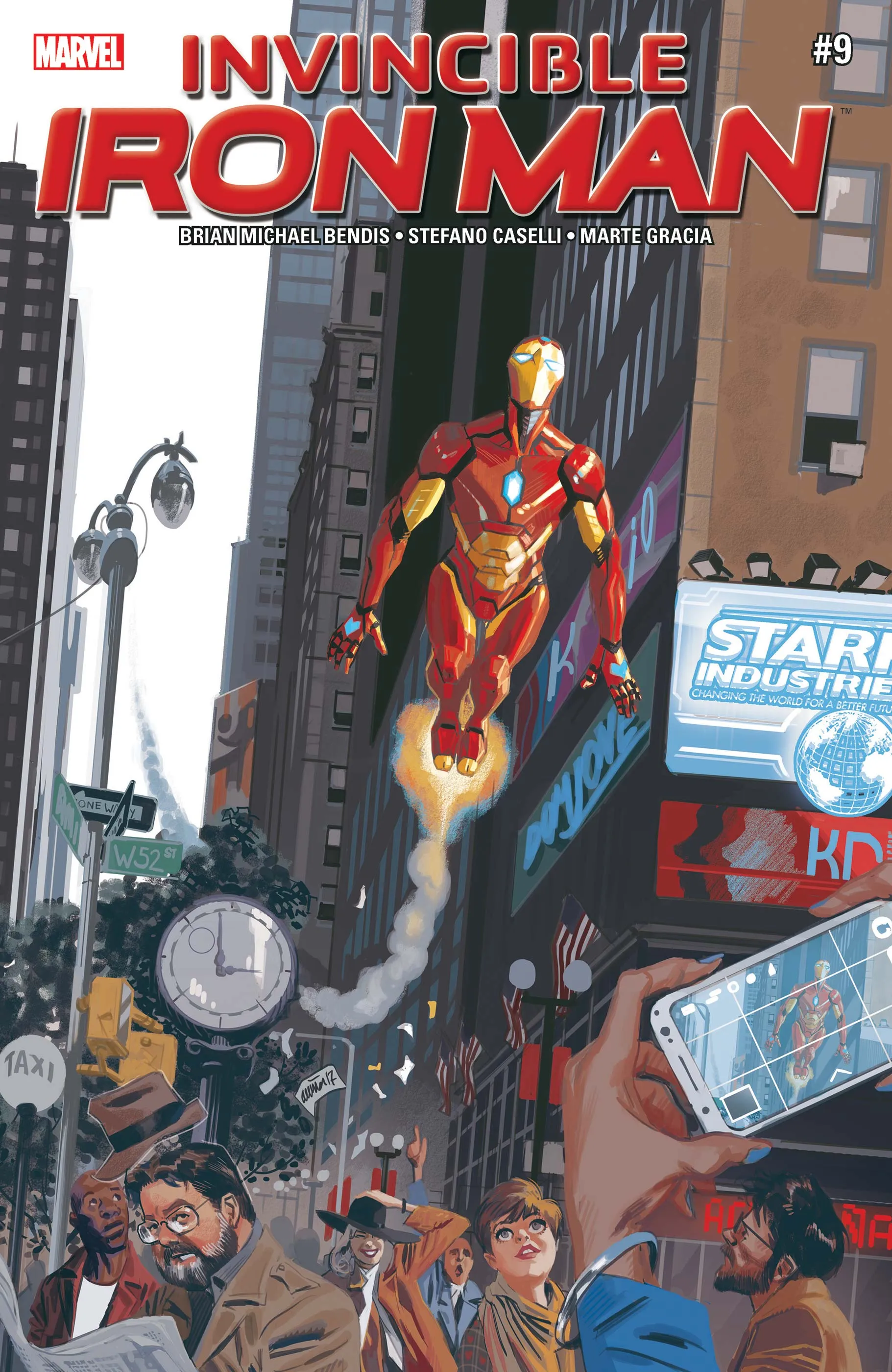 Couverture de Invincible Iron Man (2016) #9