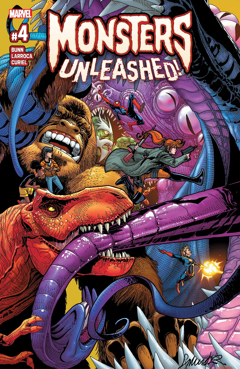 Couverture de Monsters Unleashed (2017) #4