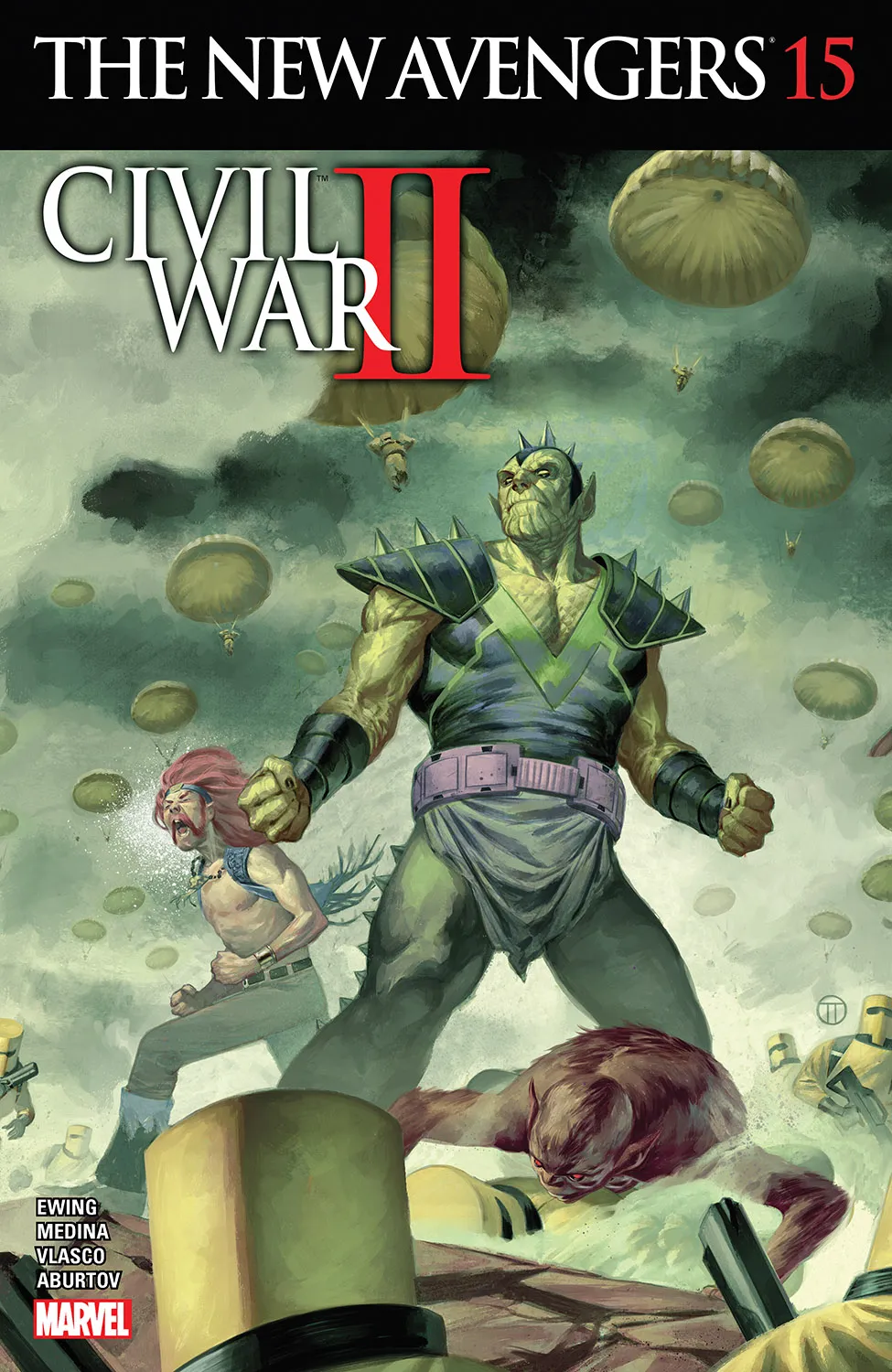 Couverture de New Avengers (2015) #15