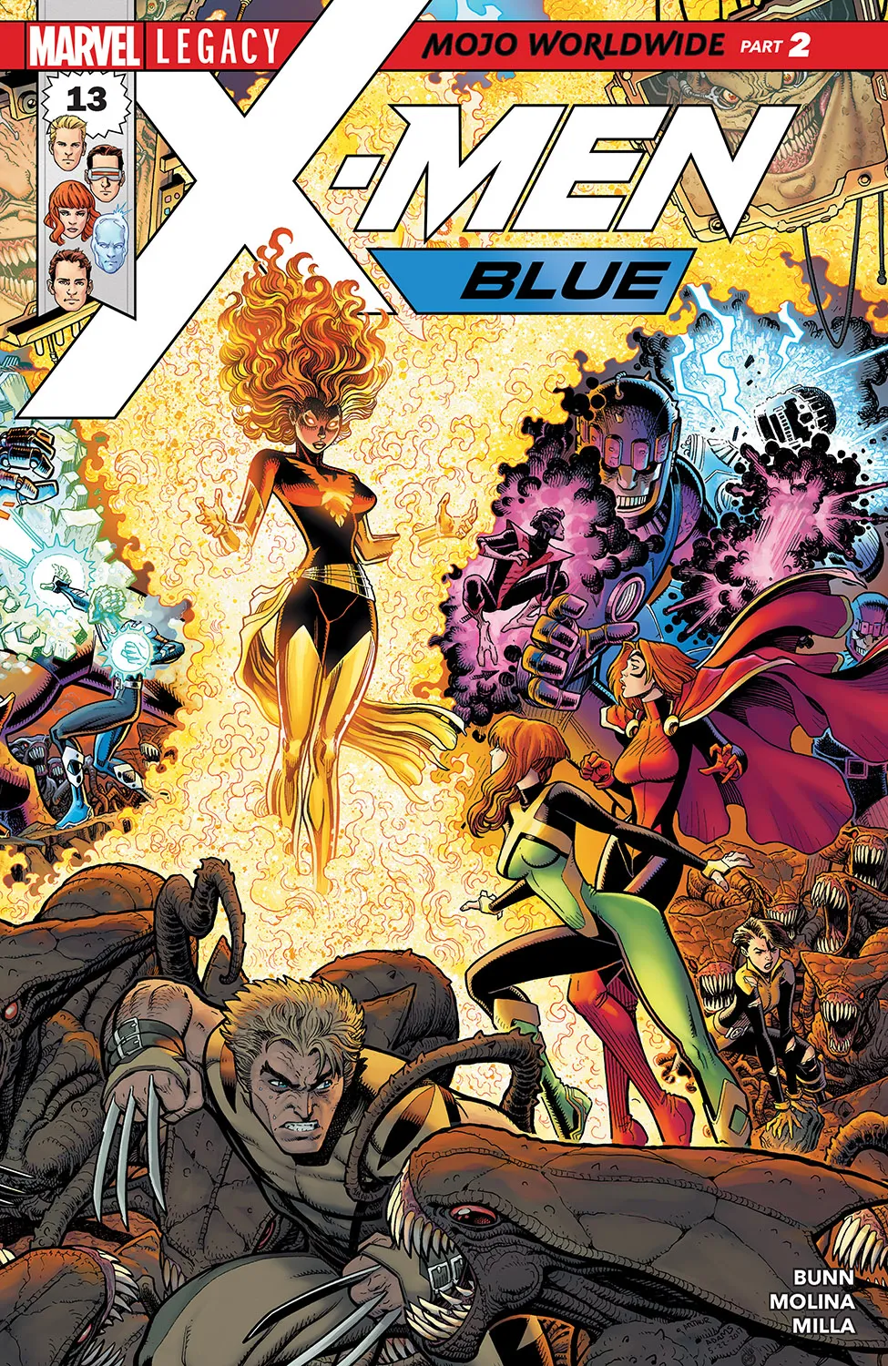 Couverture de X-Men: Blue (2017) #13