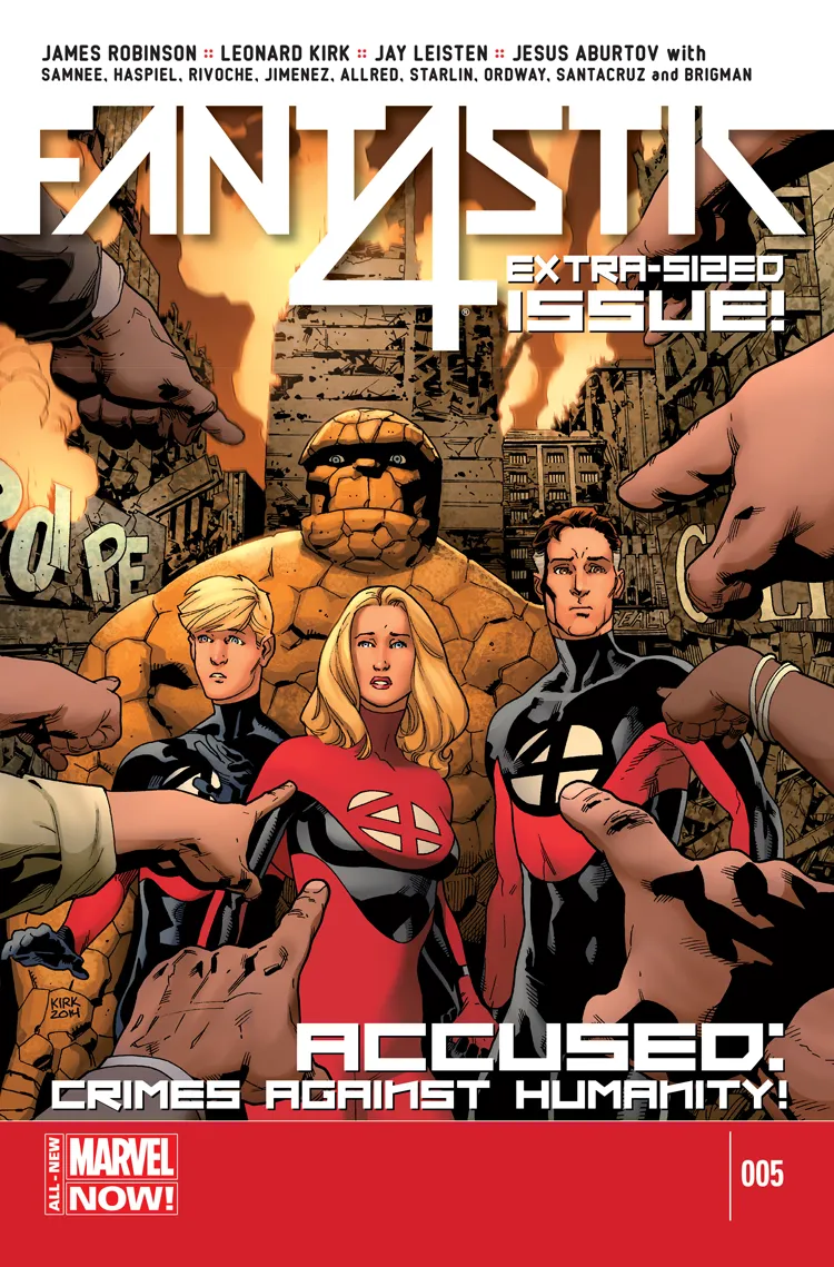 Couverture de Fantastic Four (2014) #5