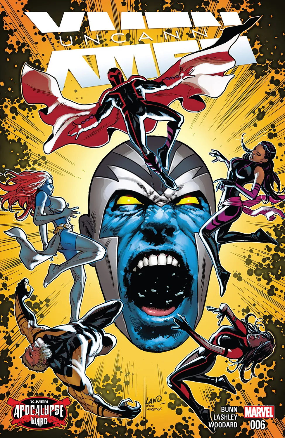 Couverture de Uncanny X-Men (2016) #6