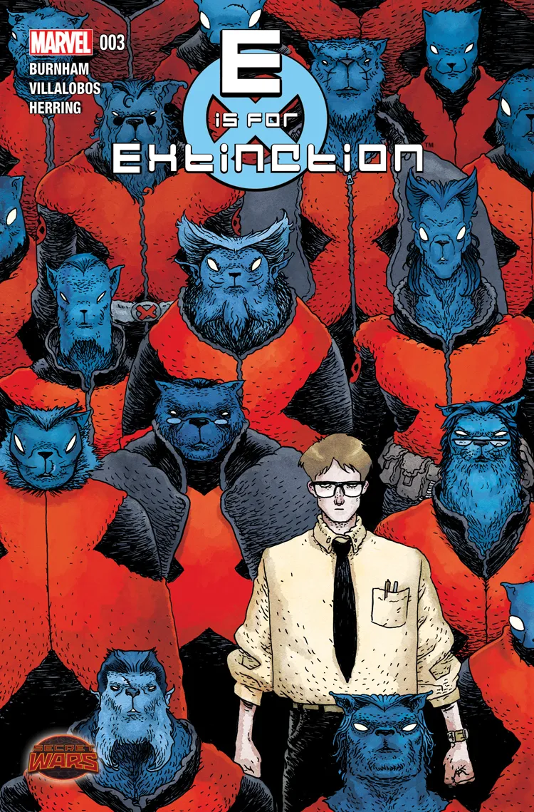 Couverture de E is for Extinction (2015) #3