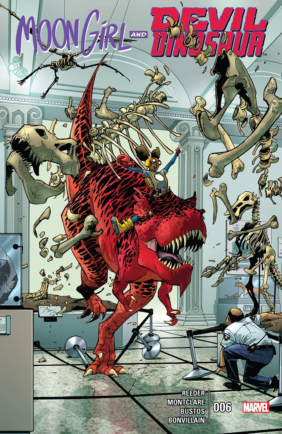 Couverture de Moon Girl and Devil Dinosaur (2015) #6