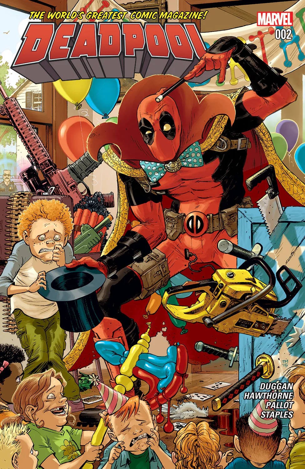 Couverture de Deadpool (2015) #2