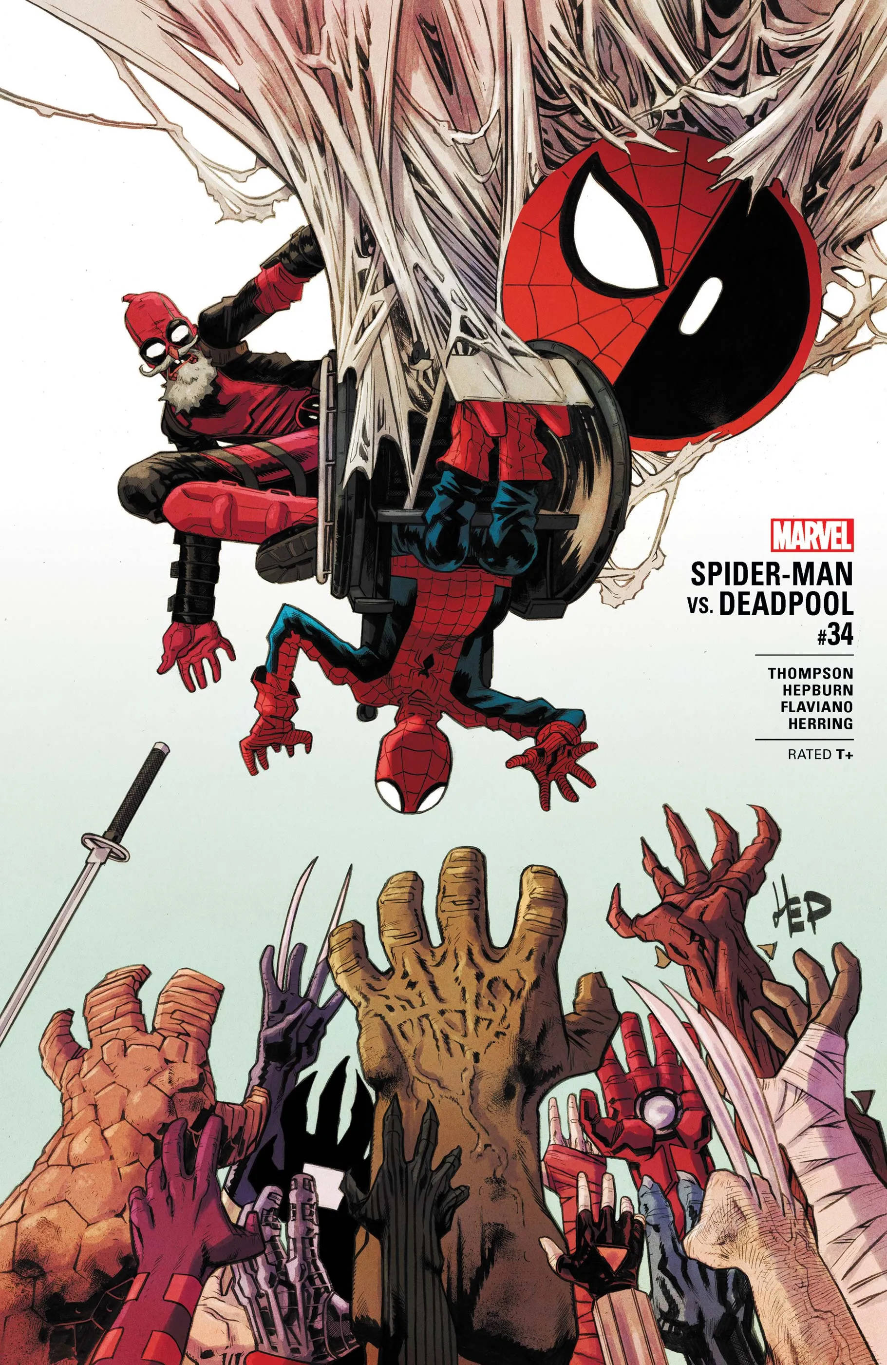 Couverture de Spider-Man/Deadpool (2016) #34