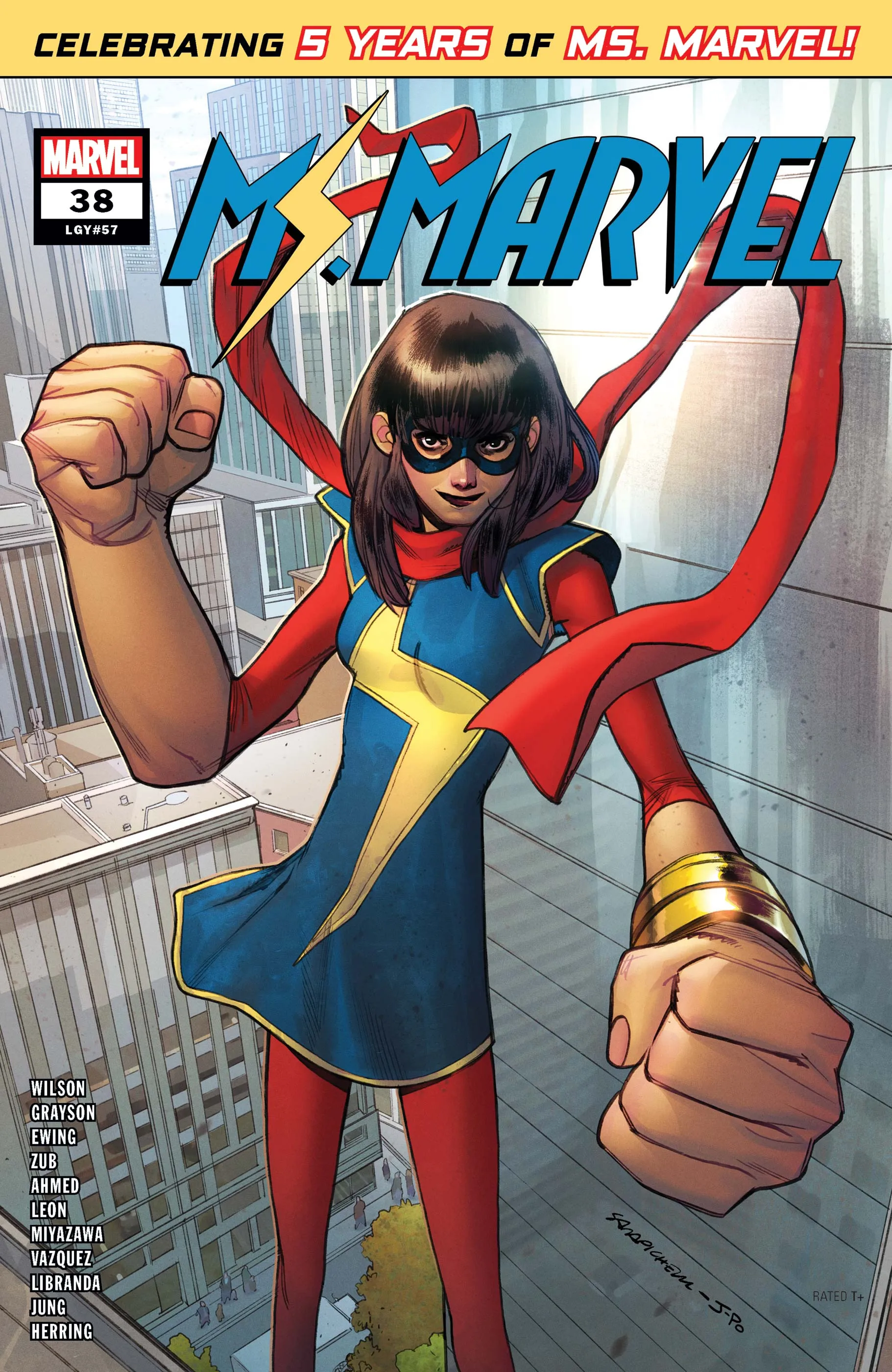Couverture de Ms. Marvel (2015) #38