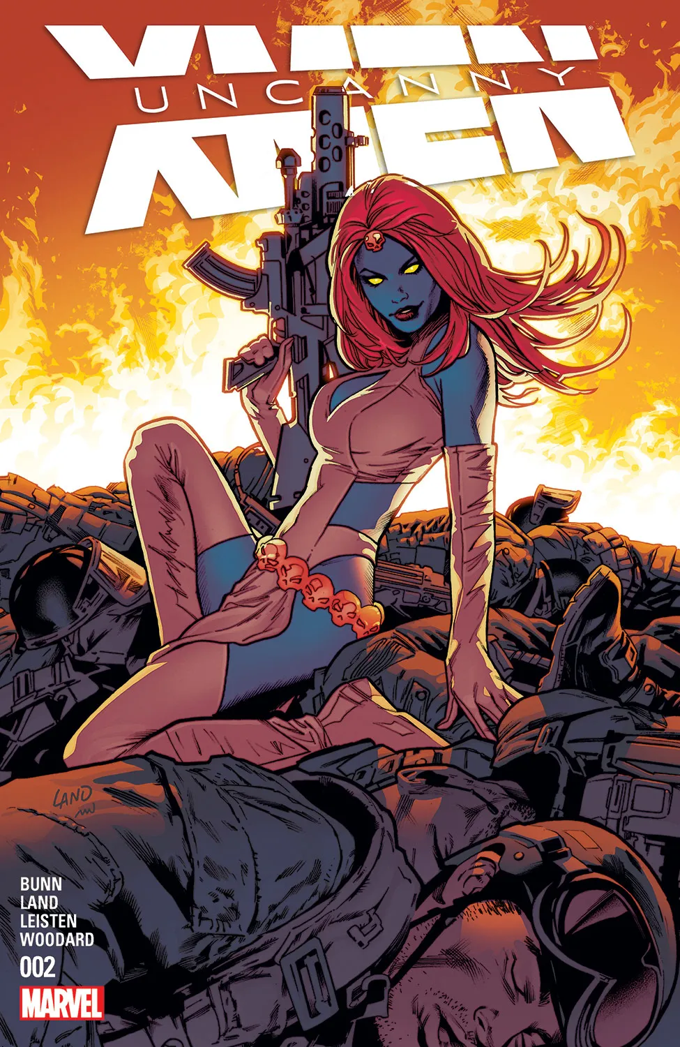 Couverture de Uncanny X-Men (2016) #2
