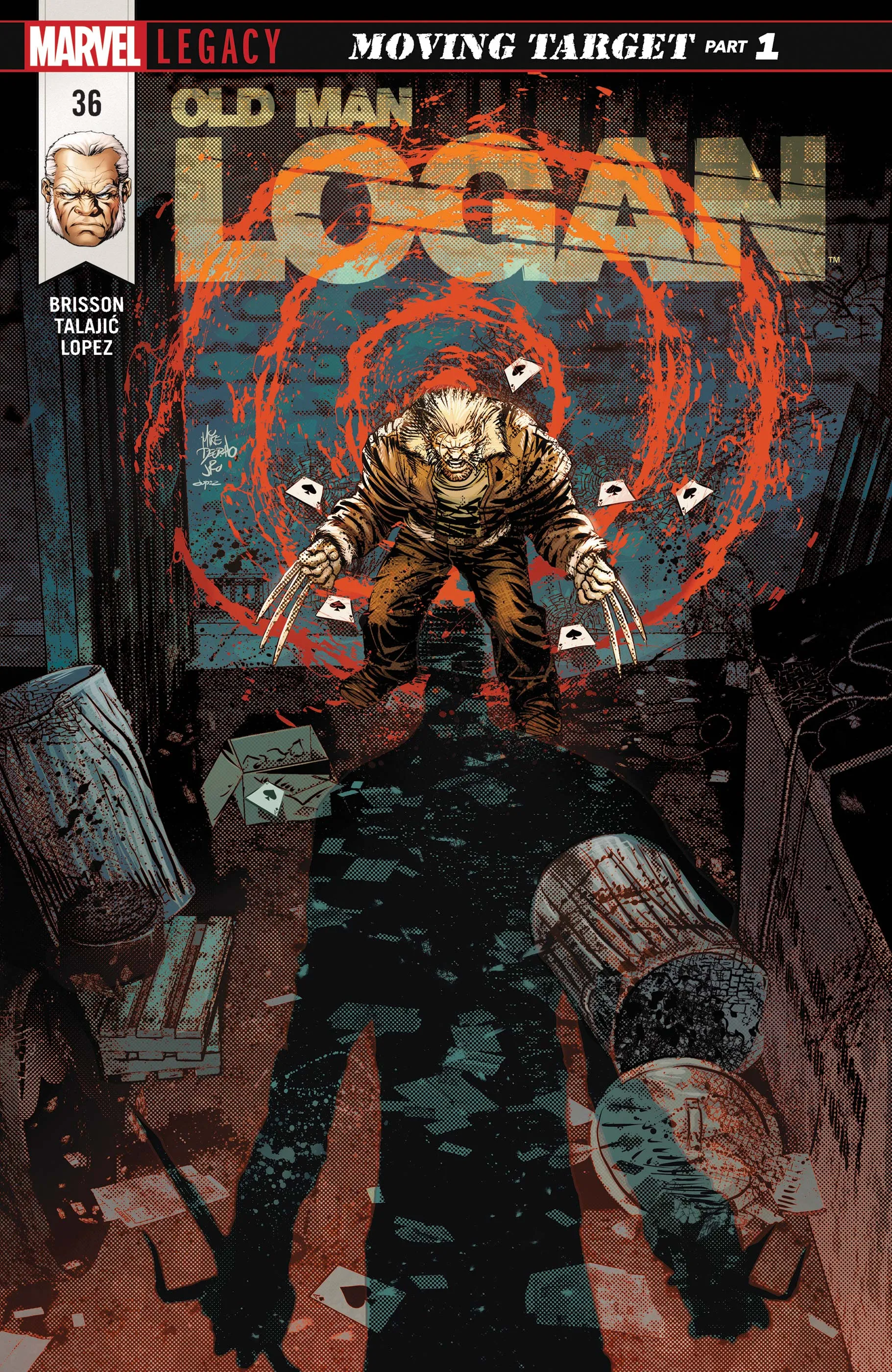 Couverture de Old Man Logan (2016) #36