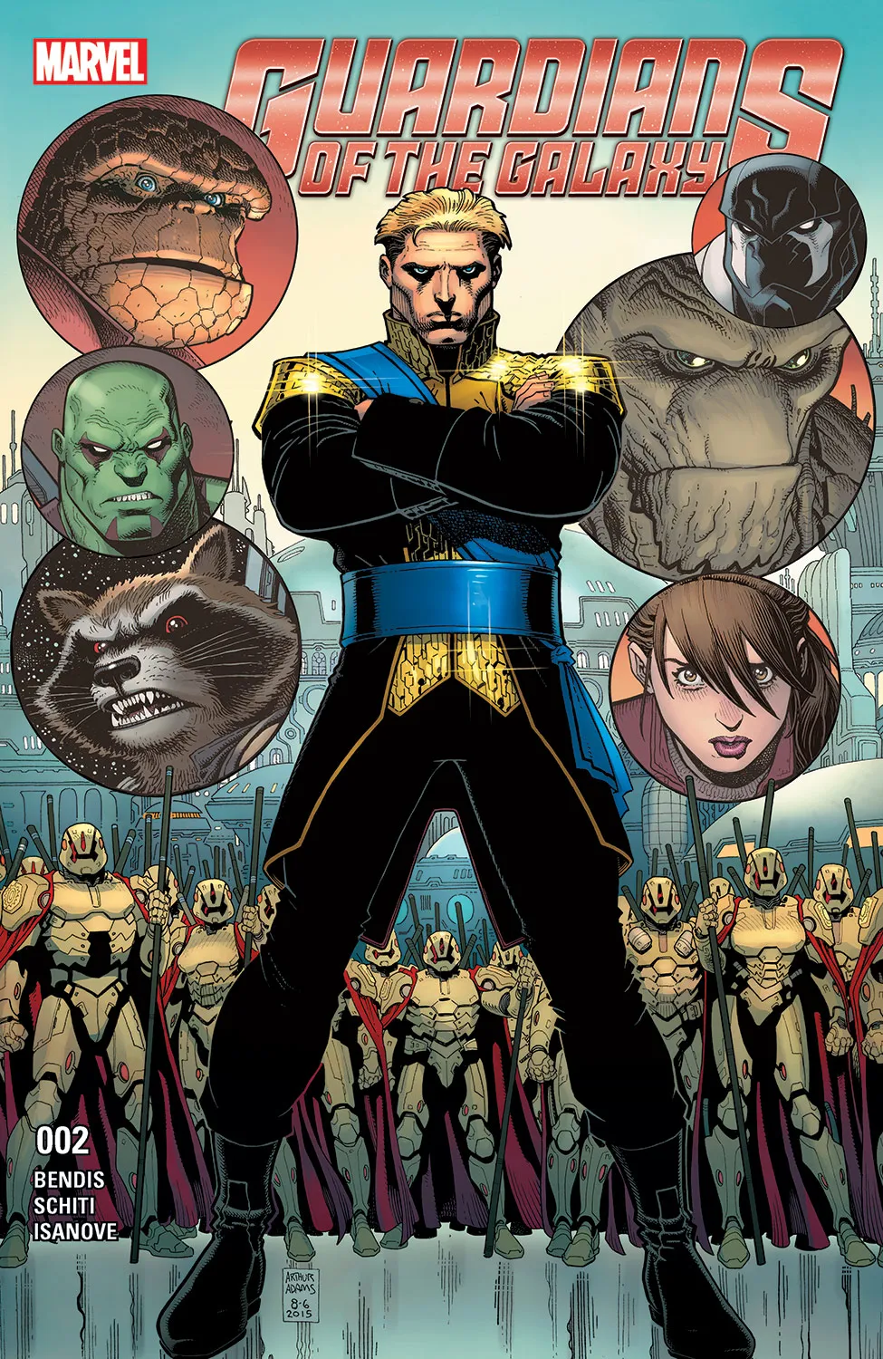 Couverture de Guardians of the Galaxy (2015) #2