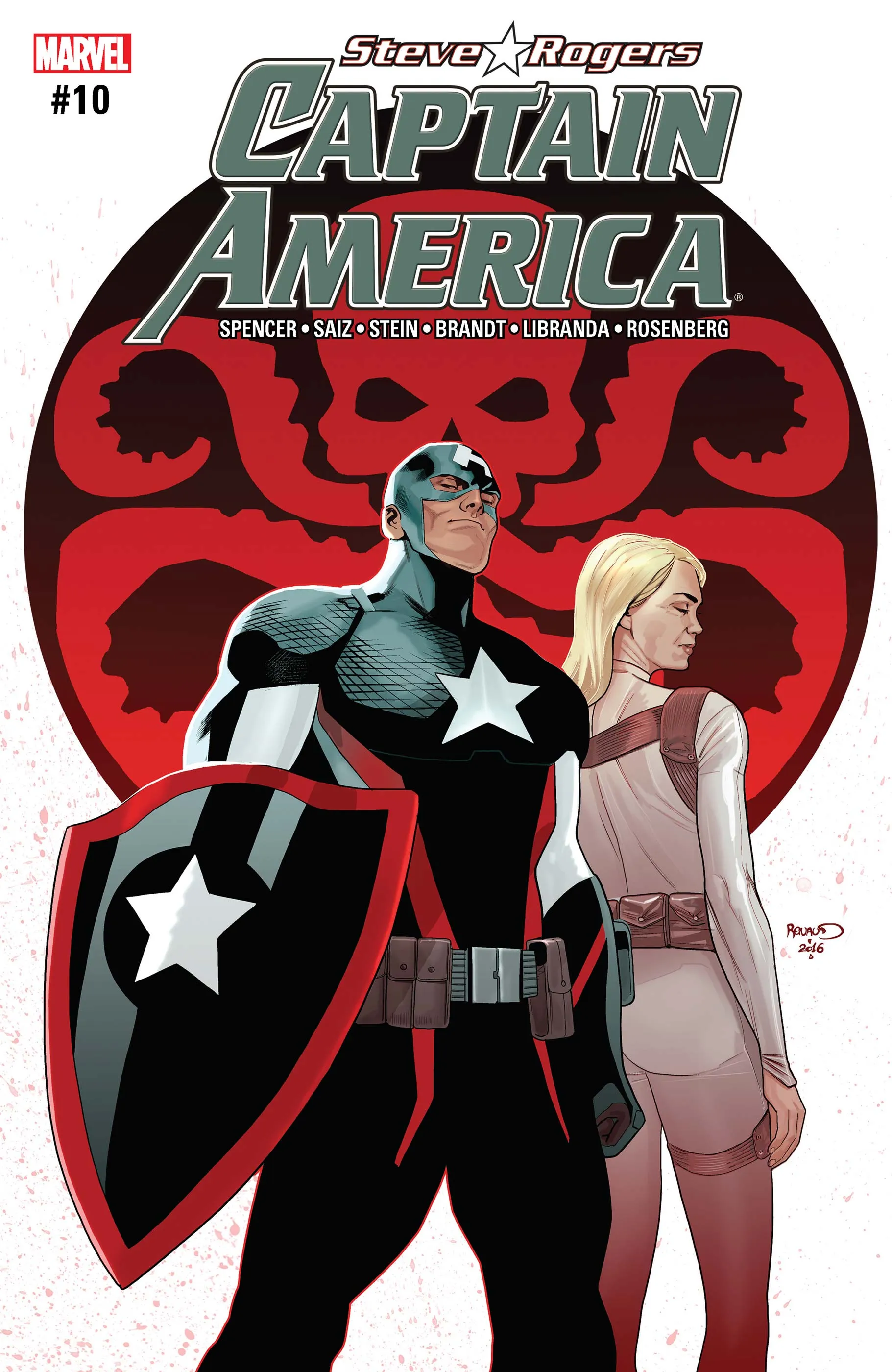 Couverture de Captain America: Steve Rogers (2016) #10