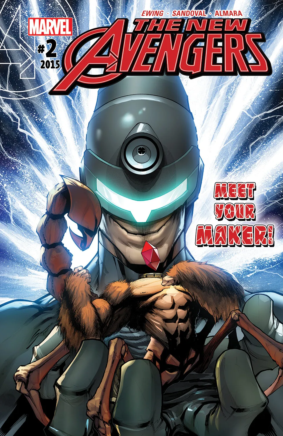 Couverture de New Avengers (2015) #2