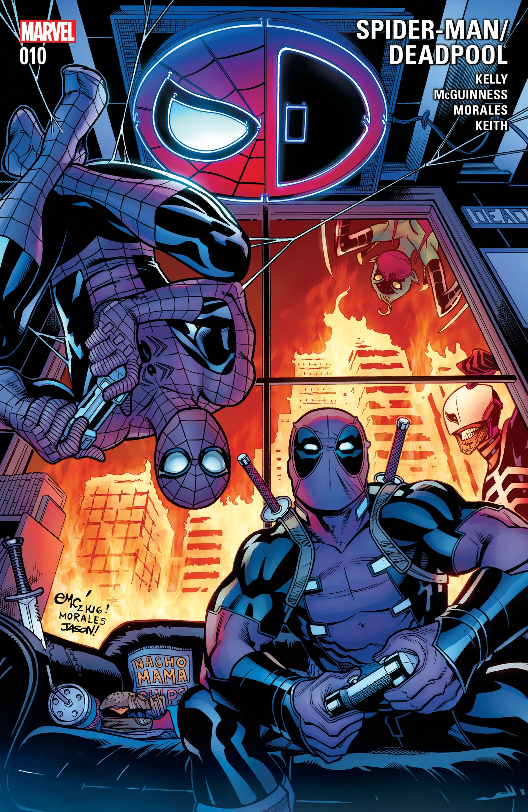 Couverture de Spider-Man/Deadpool (2016) #10