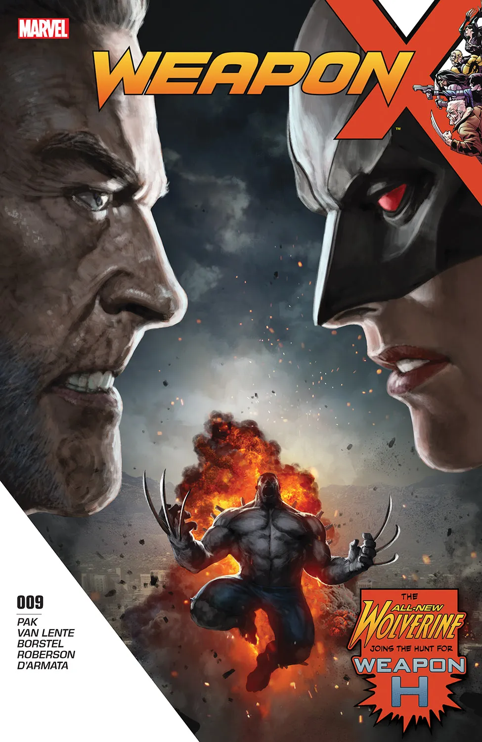 Couverture de Weapon X (2017) #9