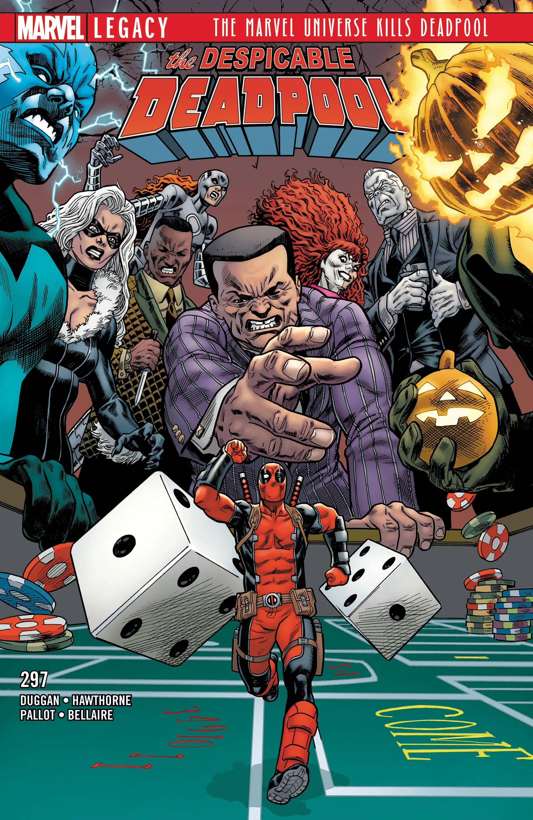 Couverture de Despicable Deadpool (2017) #297