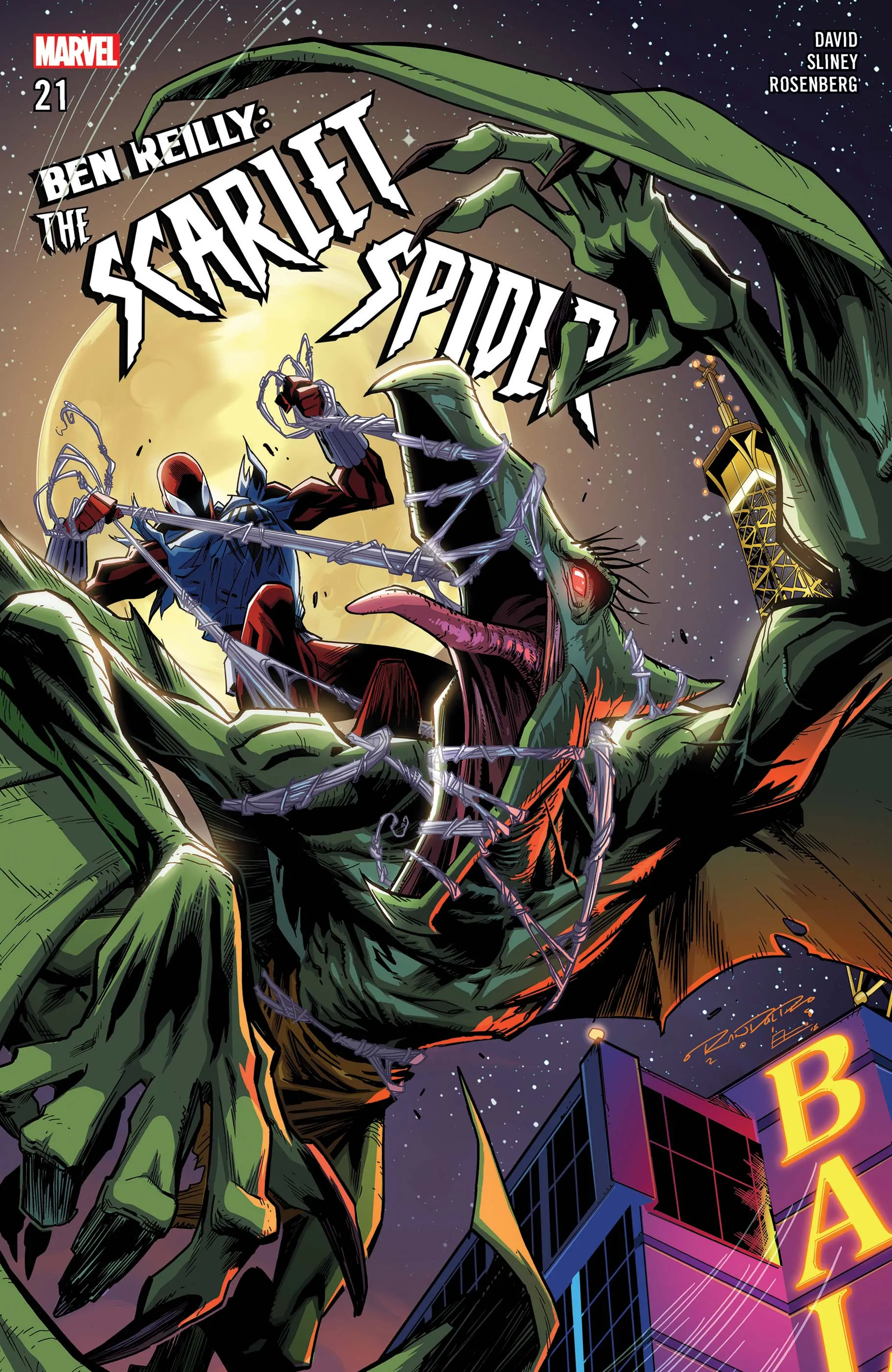 Couverture de Ben Reilly: Scarlet Spider (2017) #21