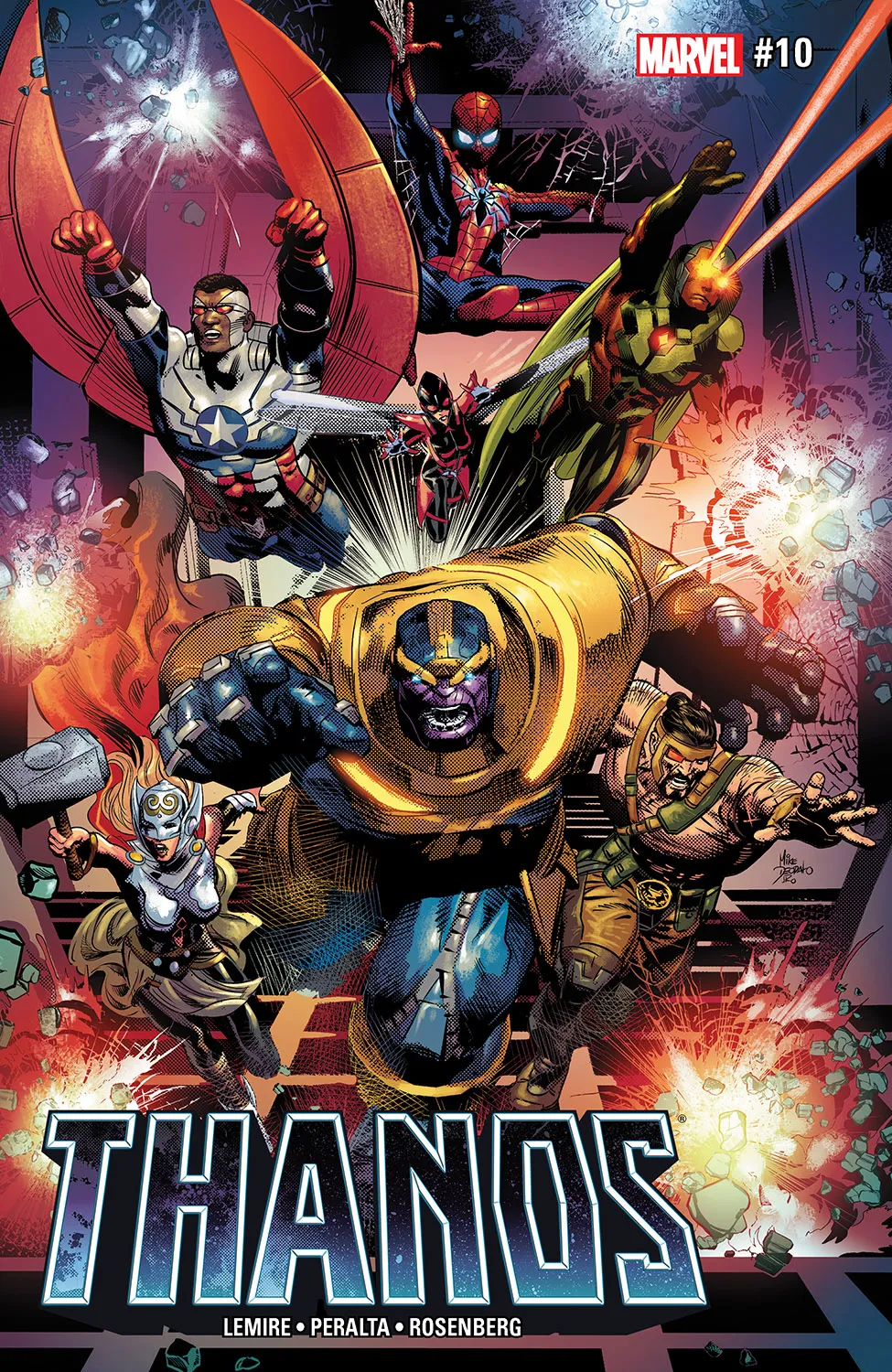 Couverture de Thanos (2016) #10