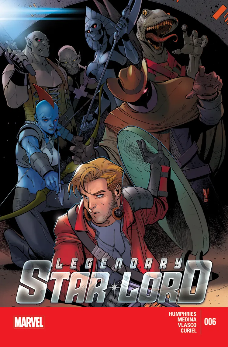 Couverture de Legendary Star-Lord (2014) #6