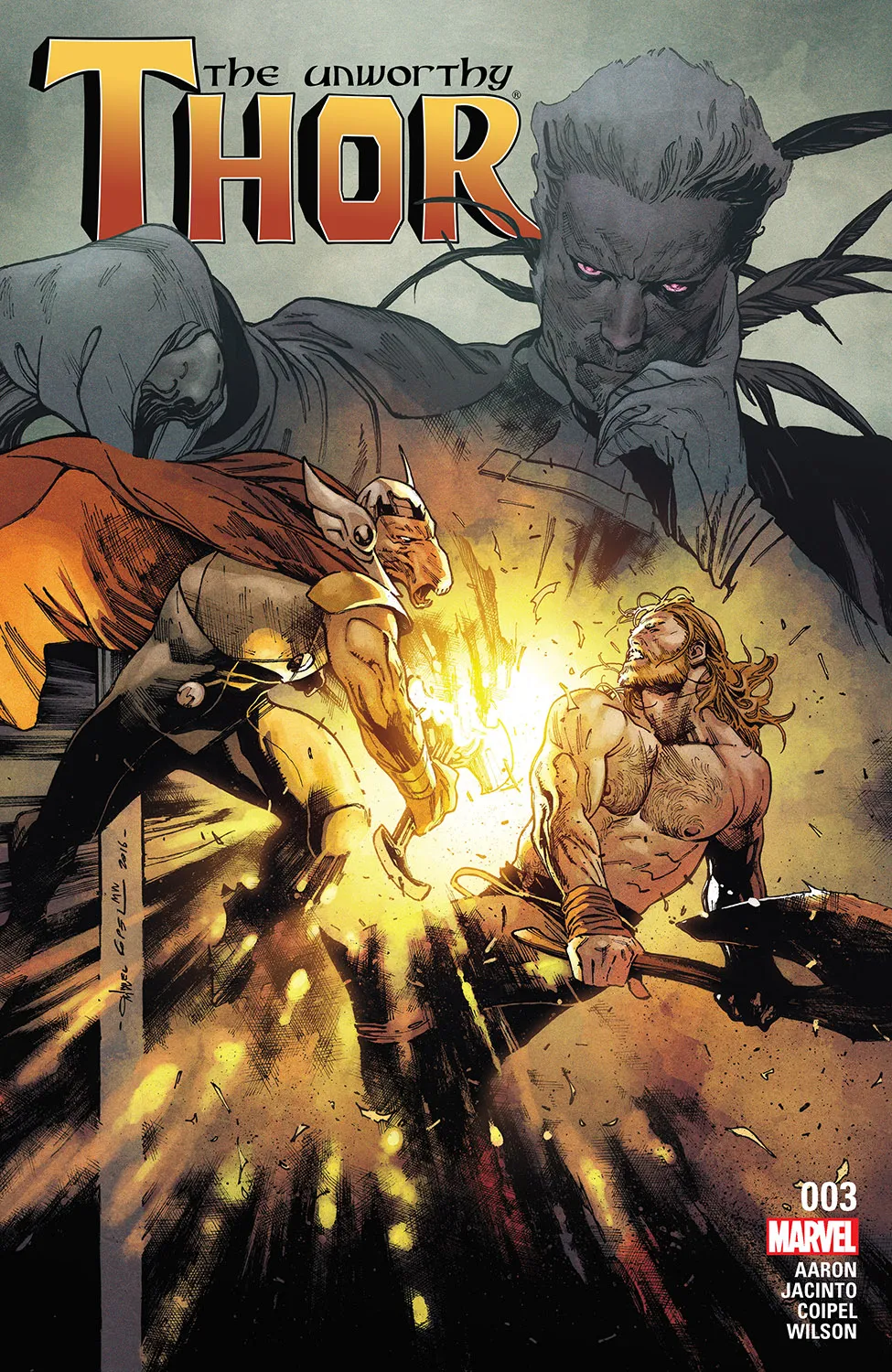 Couverture de The Unworthy Thor (2016) #3