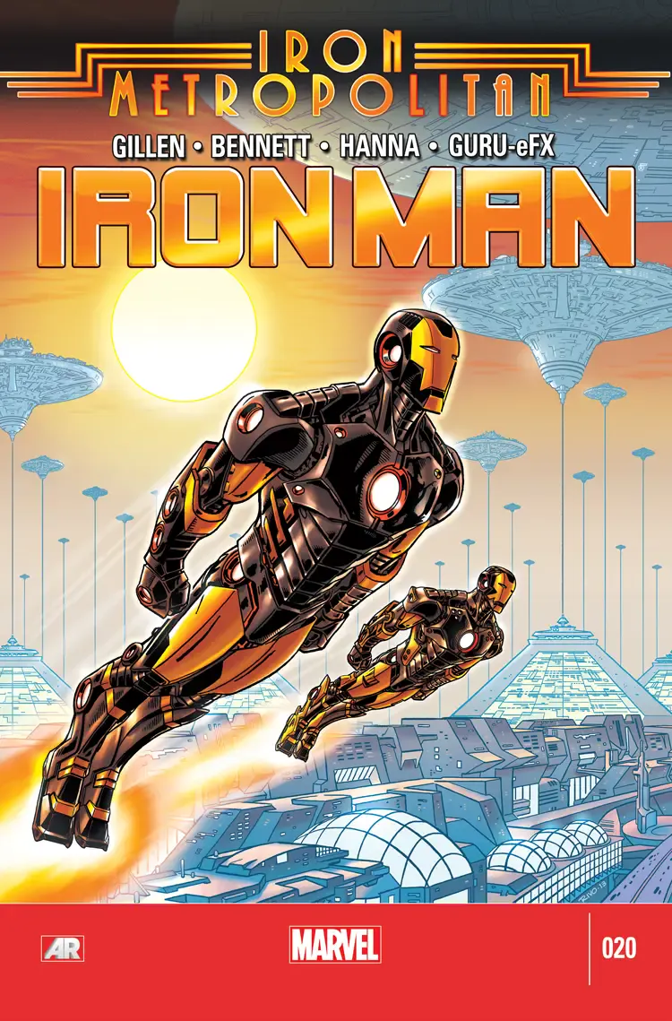Couverture de Iron Man (2012) #20