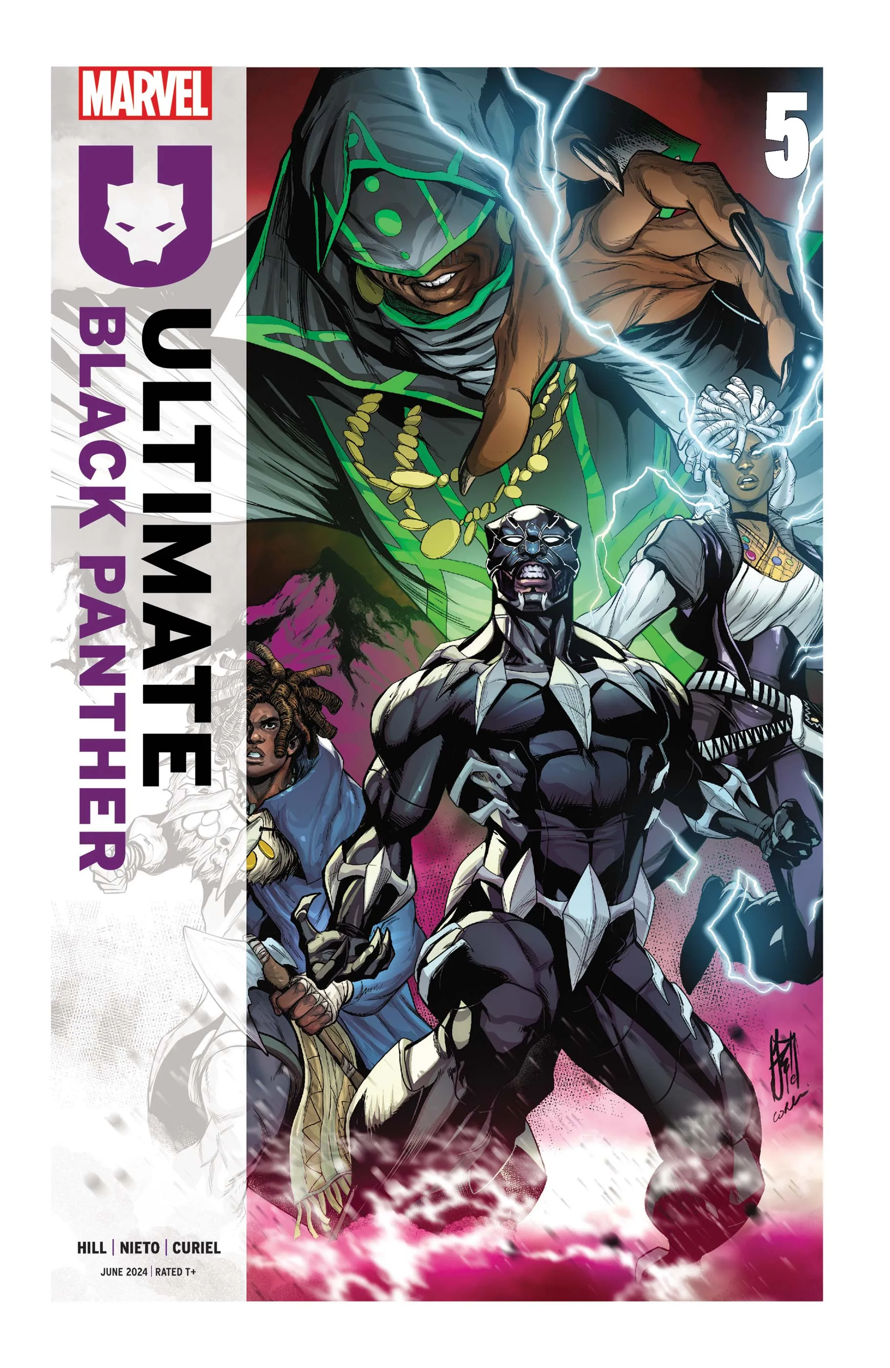 Couverture de Ultimate Black Panther (2024) #5