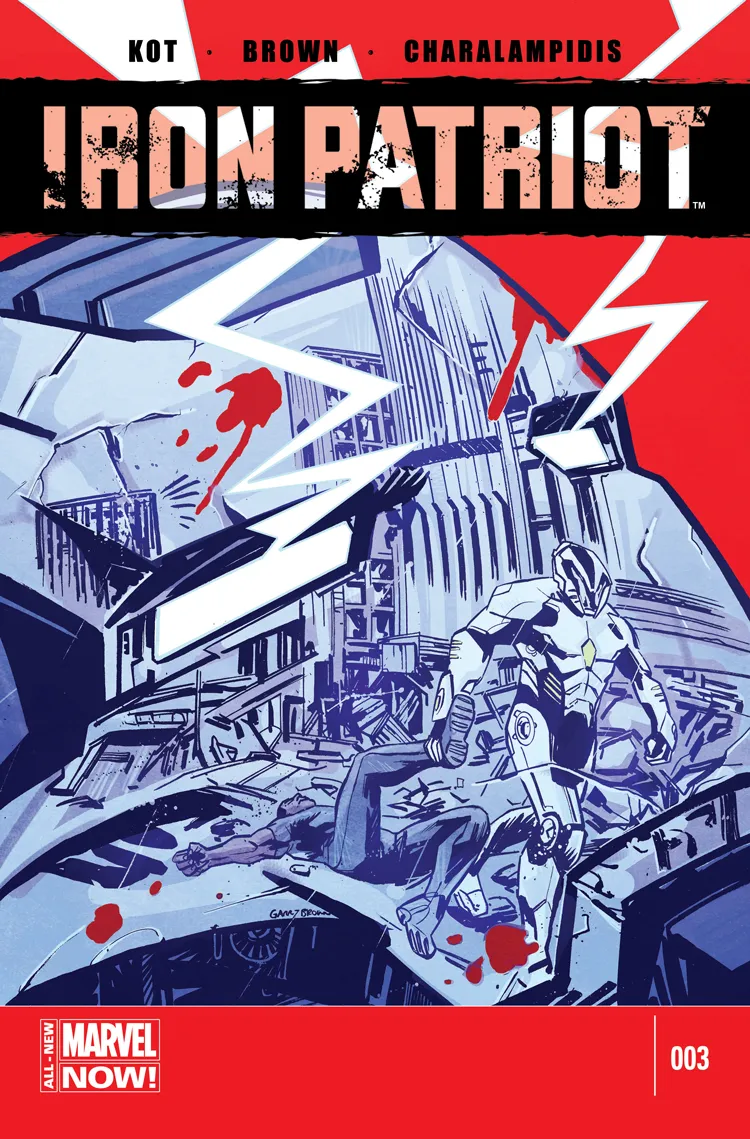 Couverture de Iron Patriot (2014) #3