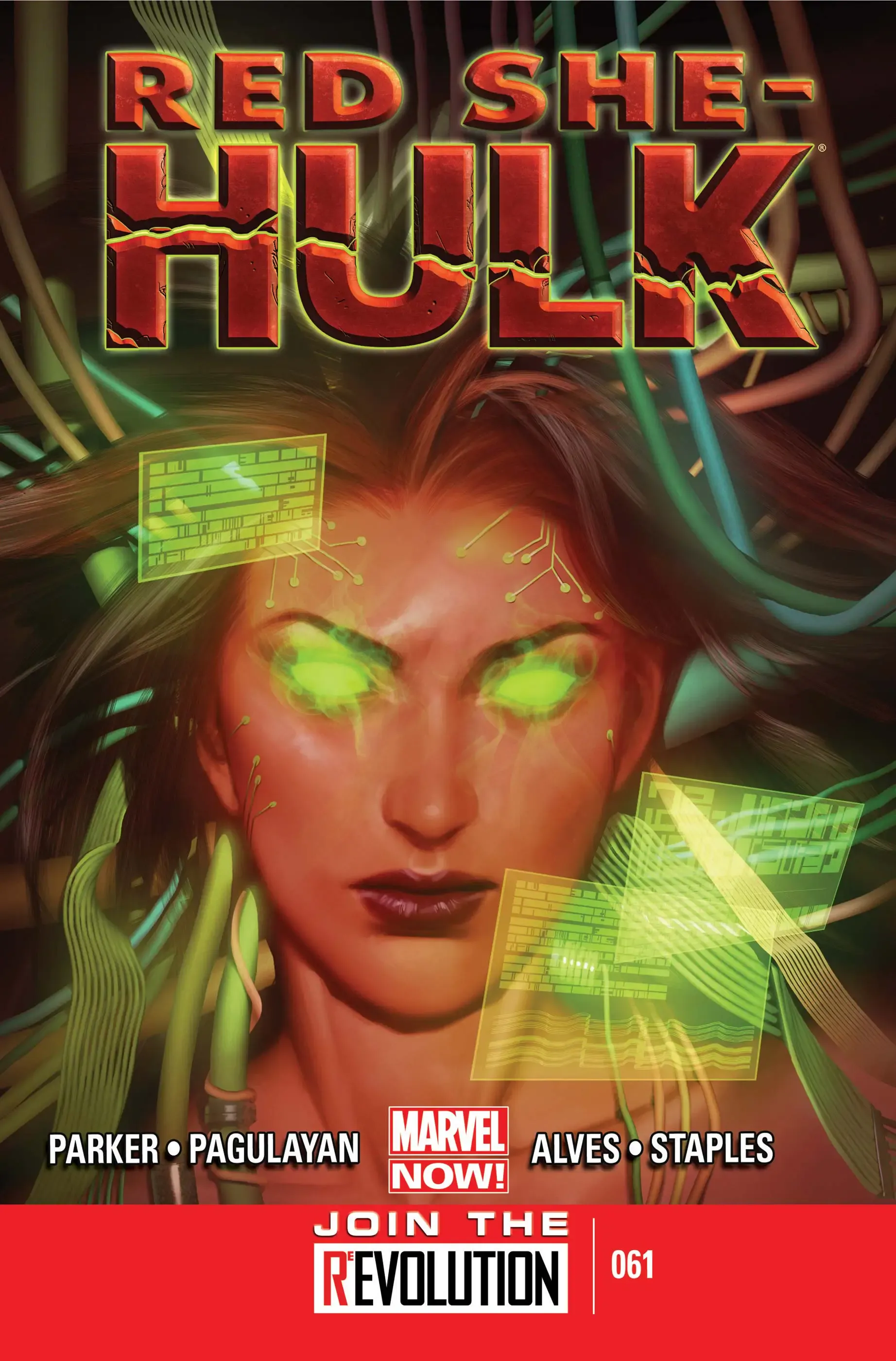 Couverture de Red She-Hulk (2012) #61
