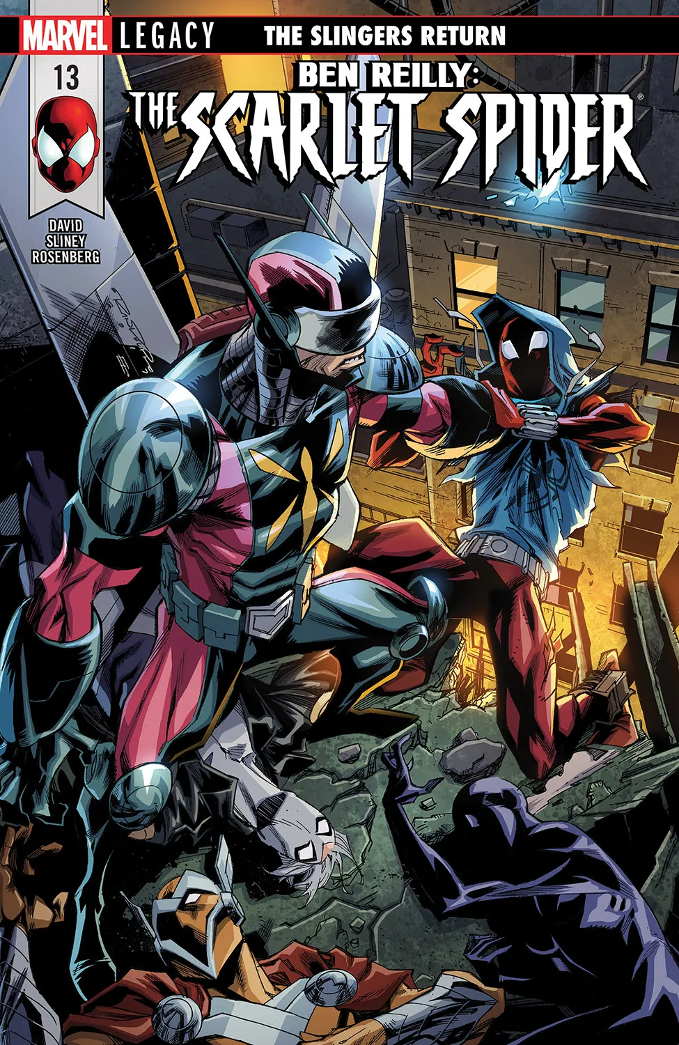 Couverture de Ben Reilly: Scarlet Spider (2017) #13