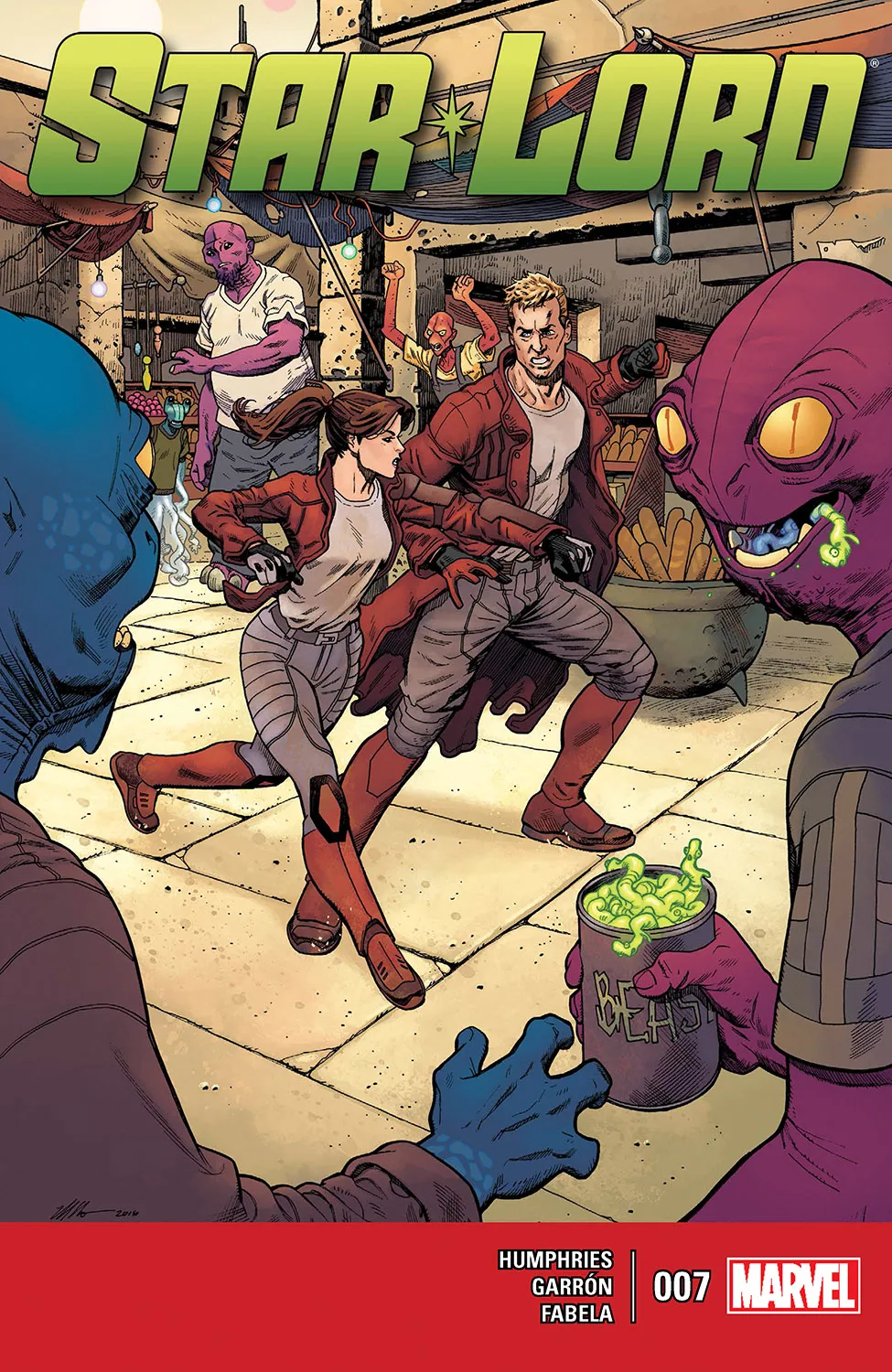 Couverture de Star-Lord (2015) #7