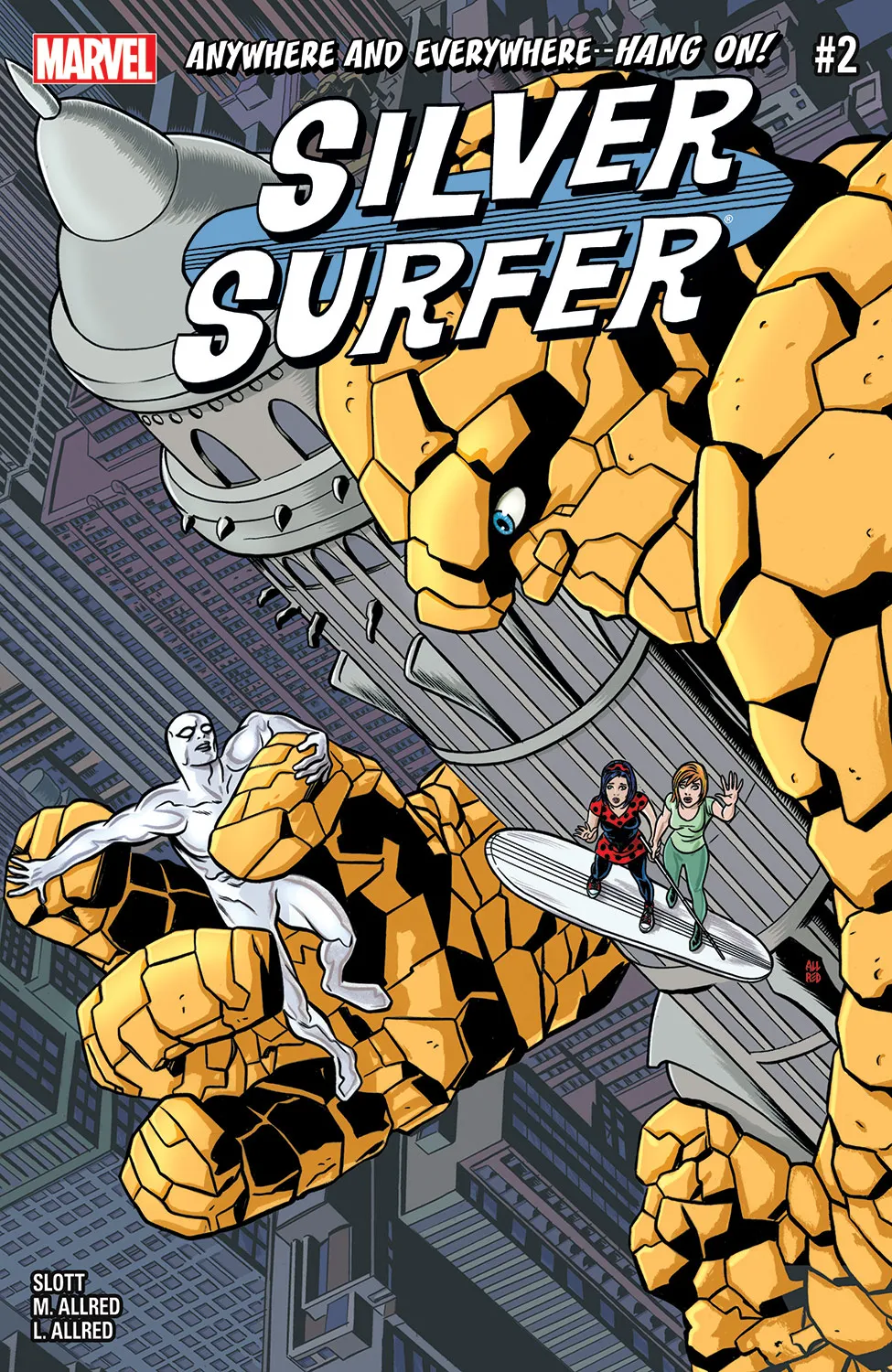 Couverture de Silver Surfer (2016) #2