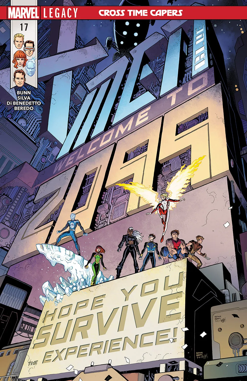 Couverture de X-Men: Blue (2017) #17