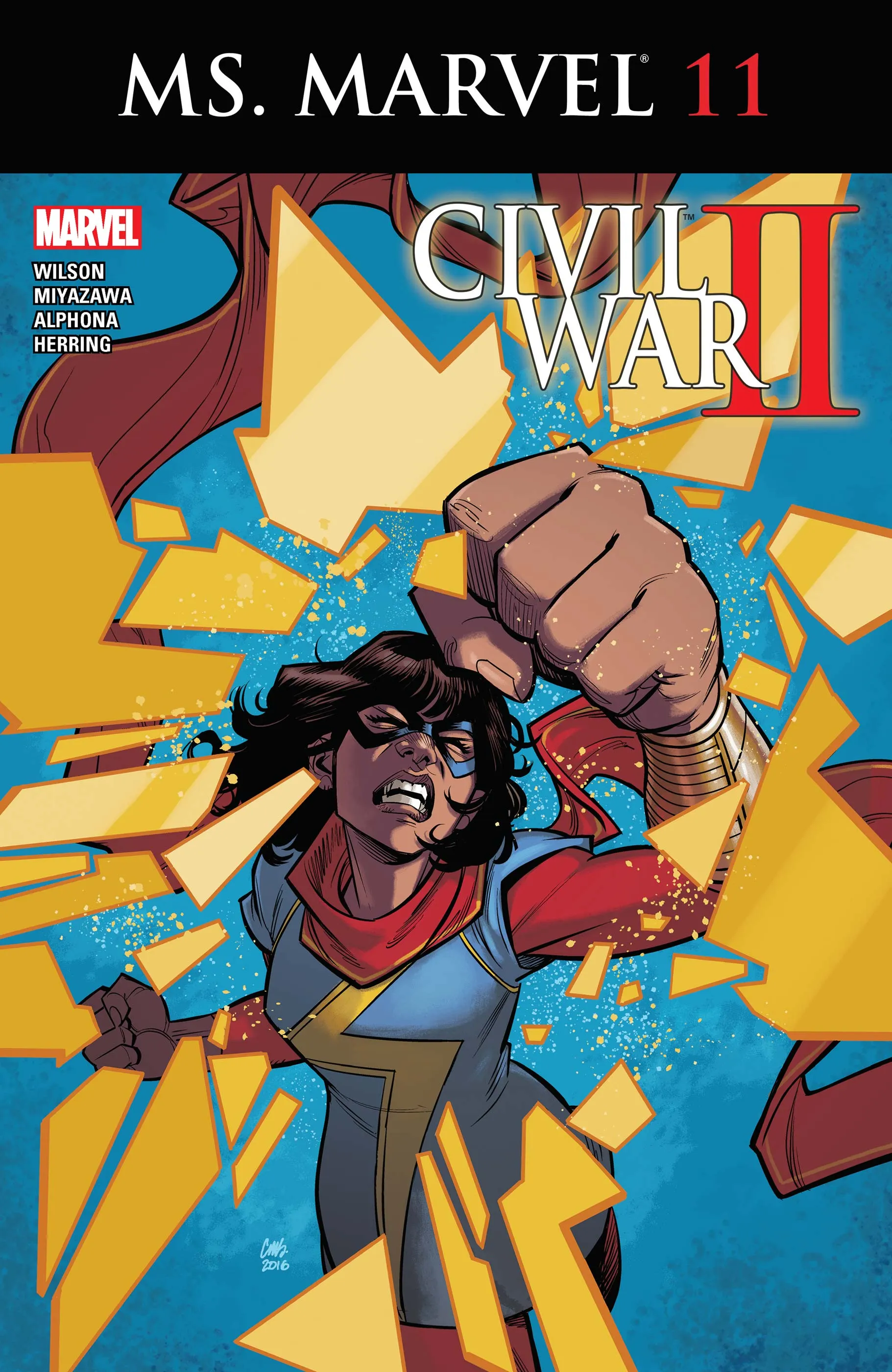 Couverture de Ms. Marvel (2015) #11