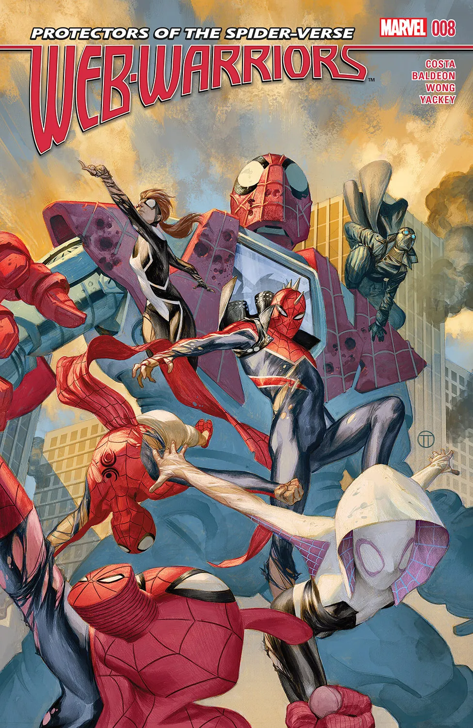 Couverture de Web Warriors (2015) #8