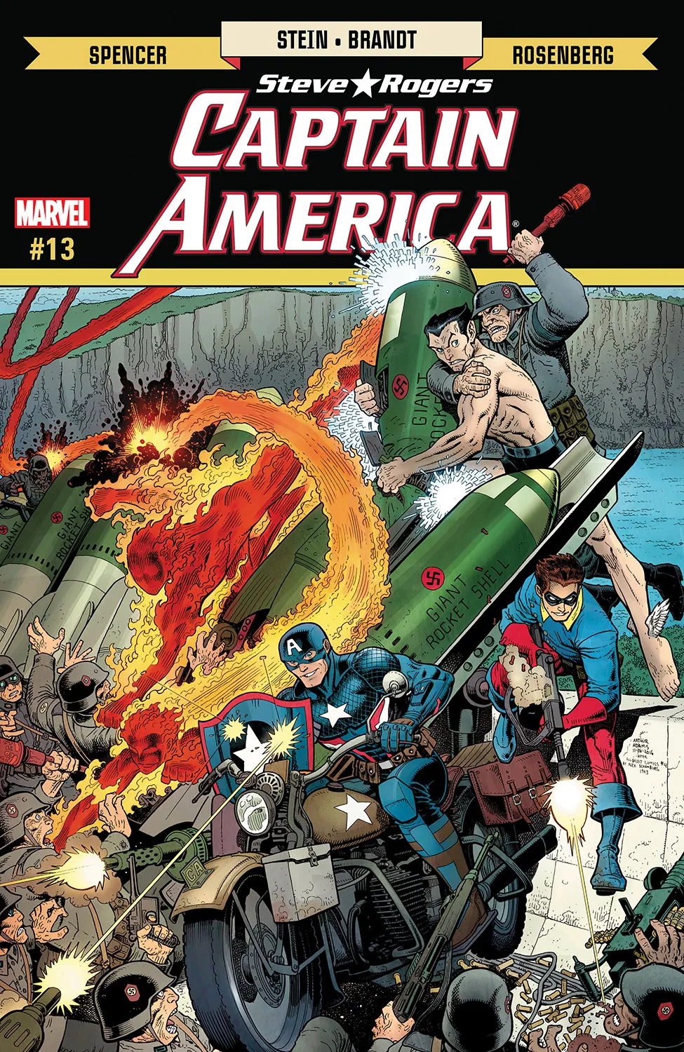 Couverture de Captain America: Steve Rogers (2016) #13