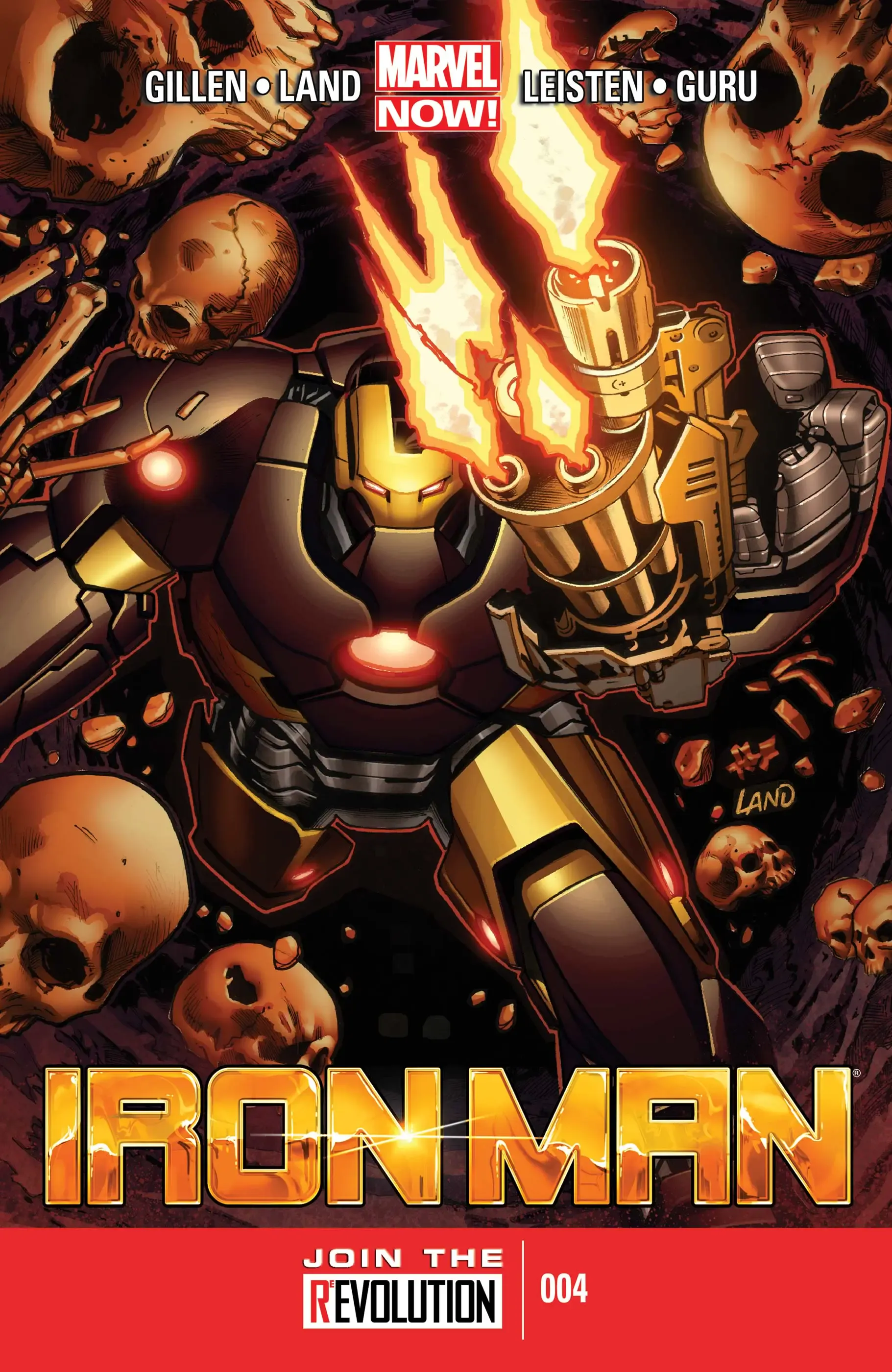Couverture de Iron Man (2012) #4