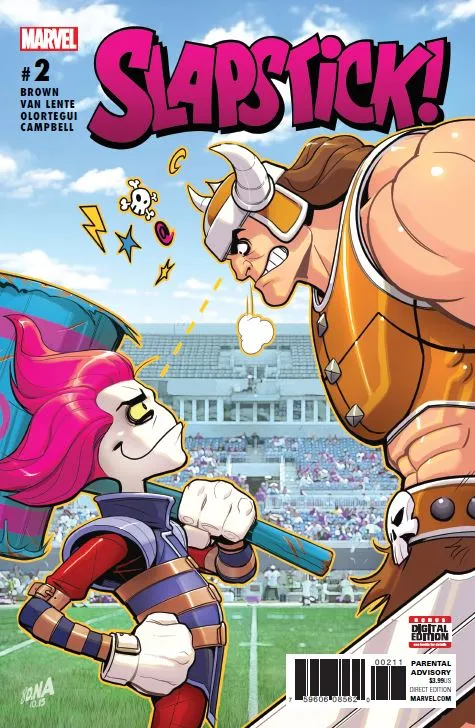 Couverture de Slapstick (2016) #2