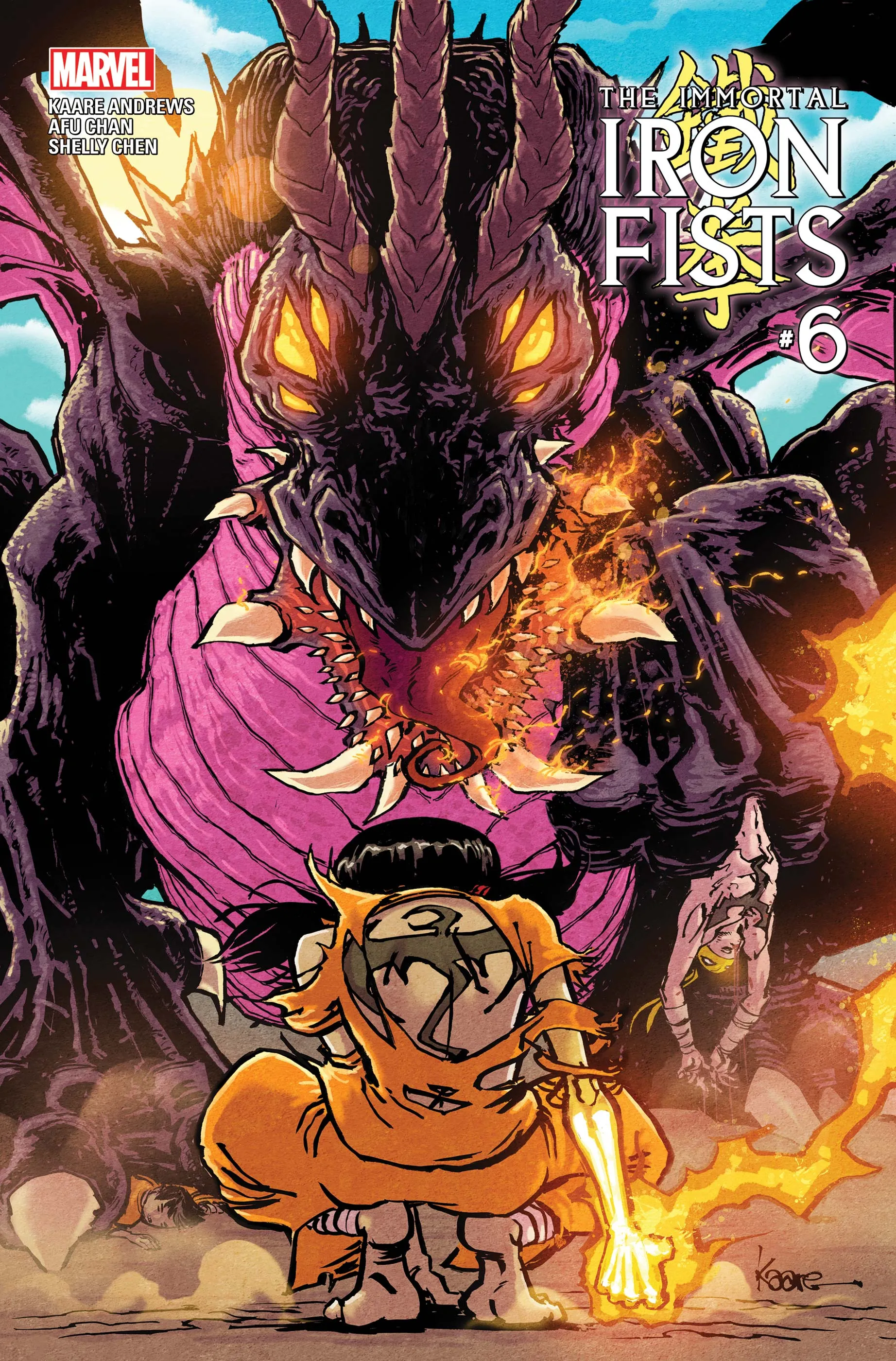 Couverture de Immortal Iron Fists (2017) #6