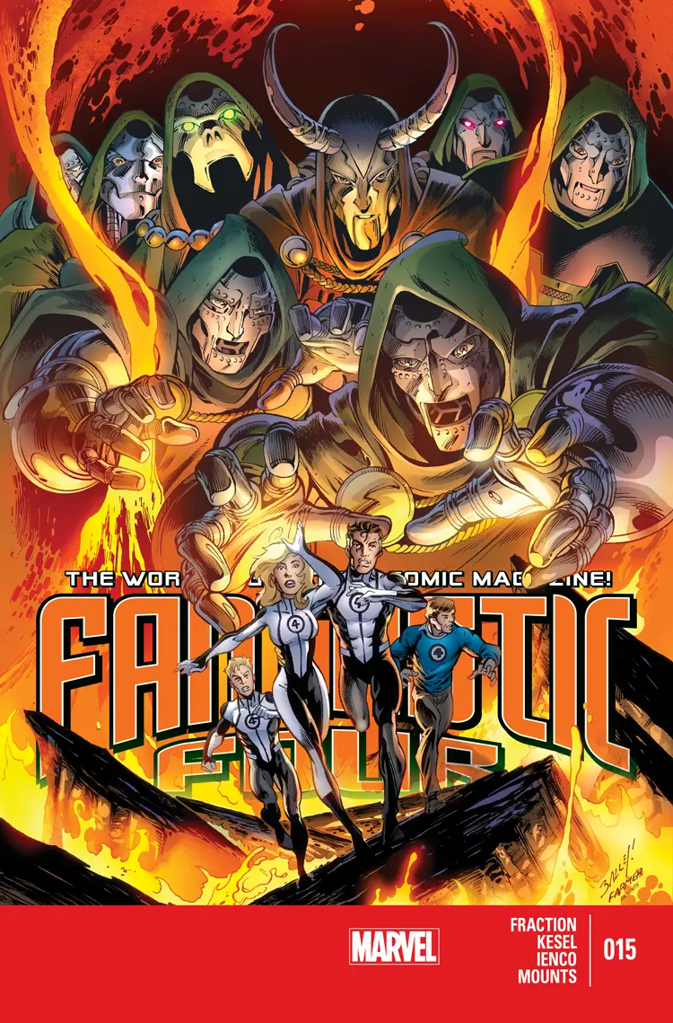 Couverture de Fantastic Four (2012) #15