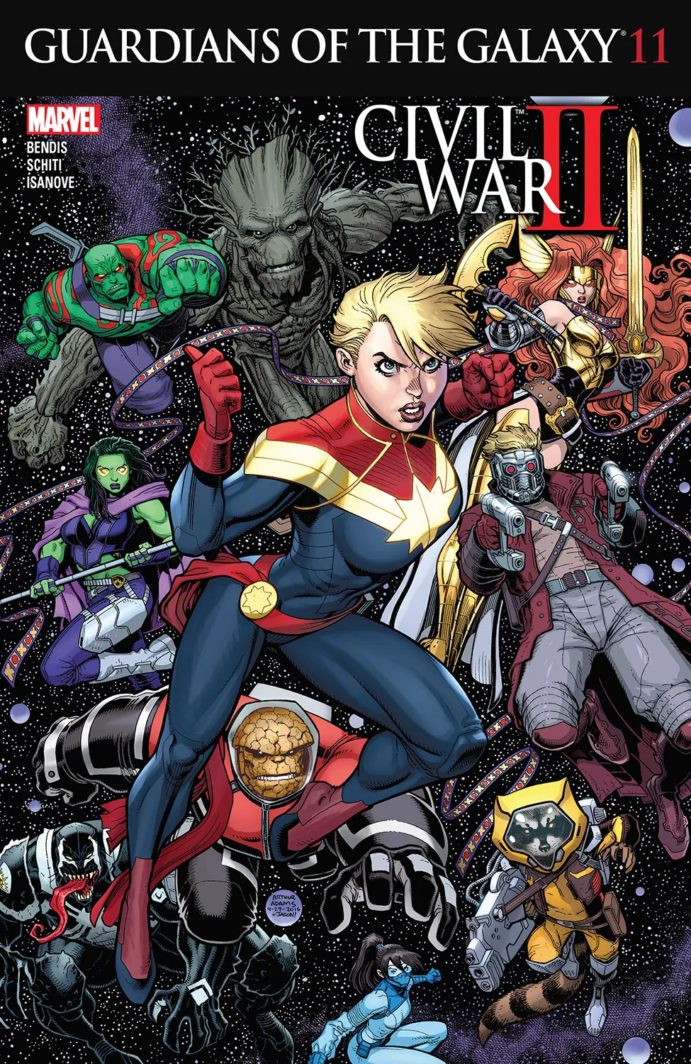 Couverture de Guardians of the Galaxy (2015) #11