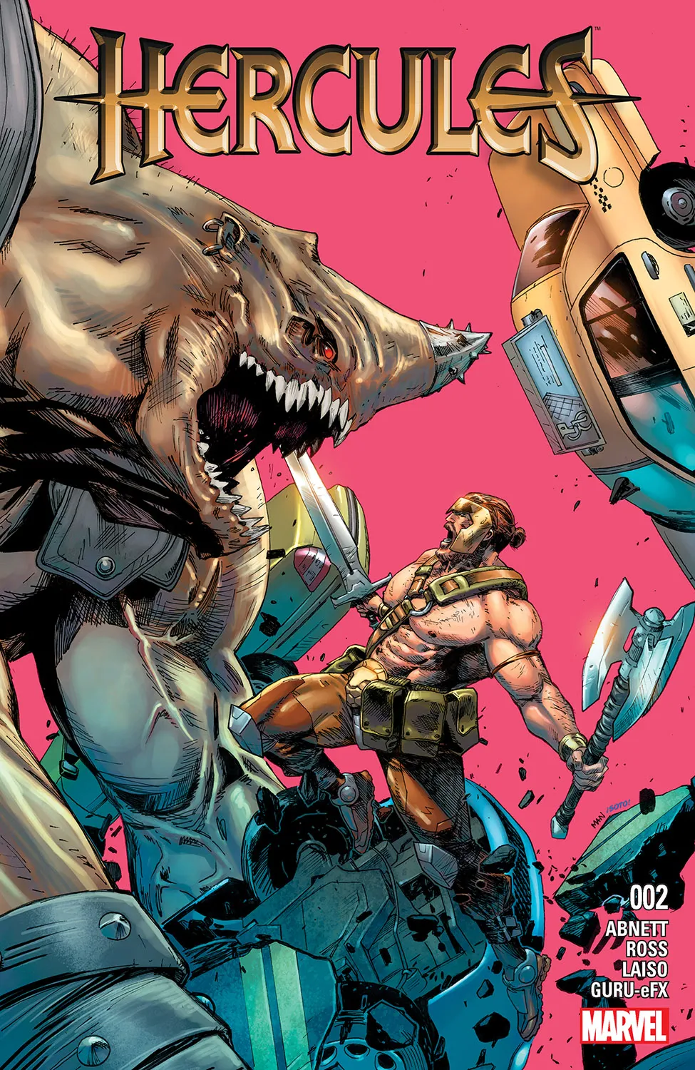 Couverture de Hercules (2015) #2