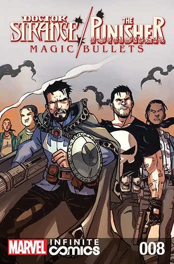 Couverture de Doctor Strange/Punisher: Magic Bullets (2016) #8