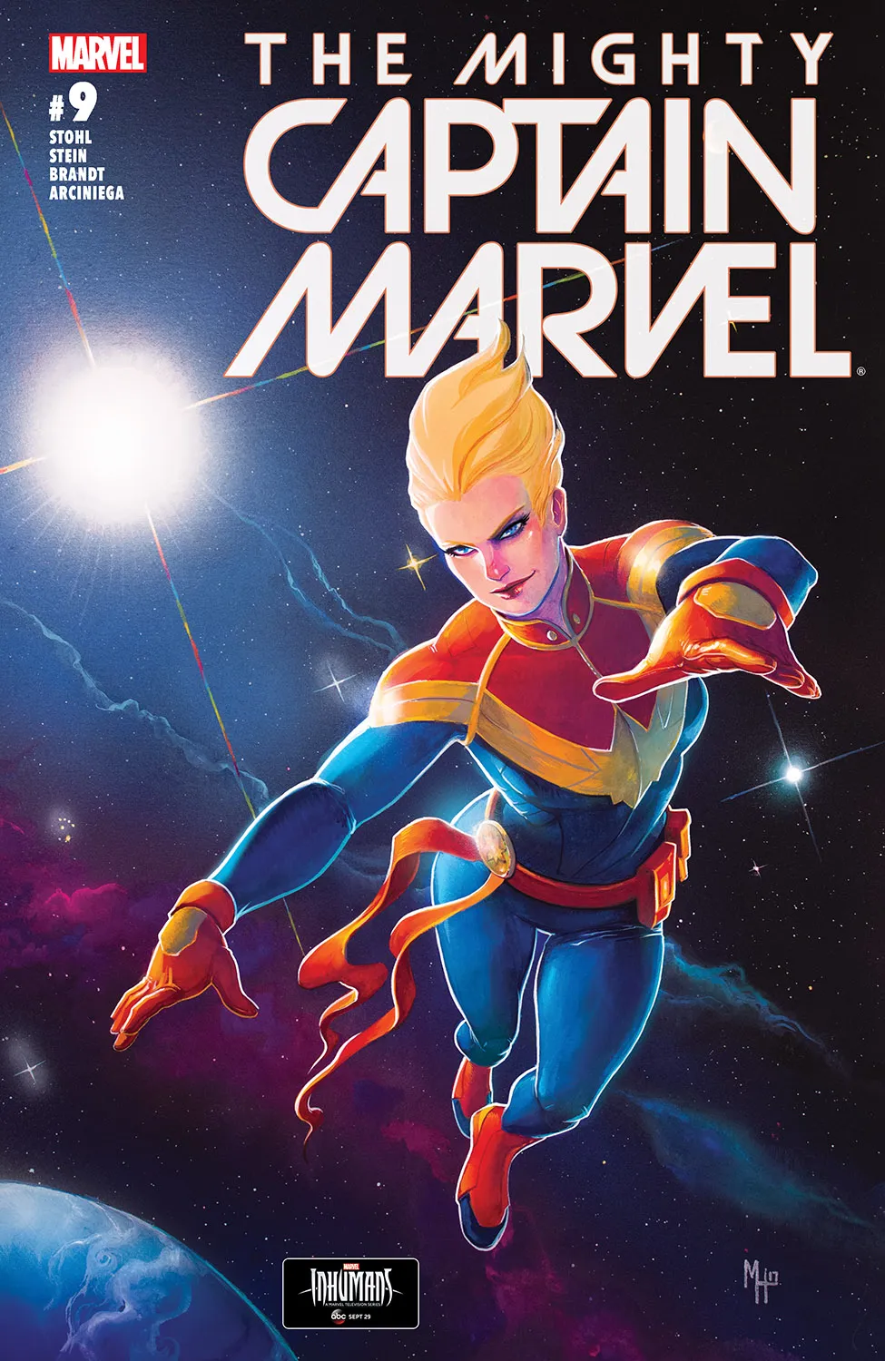 Couverture de The Mighty Captain Marvel (2017) #9