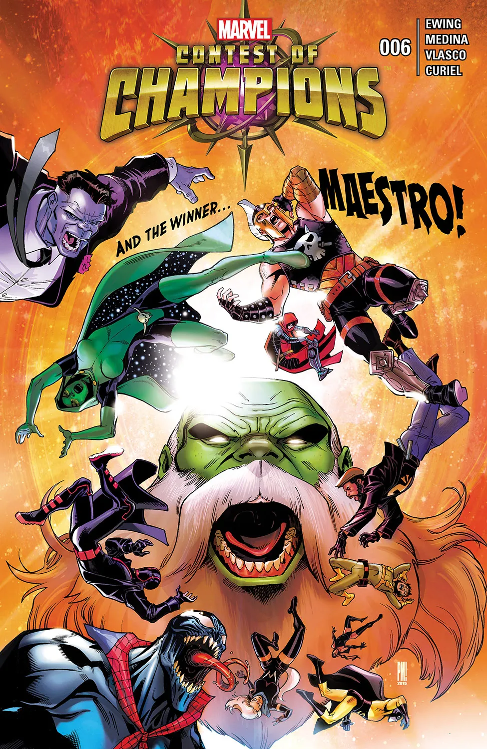 Couverture de Contest of Champions (2015) #6
