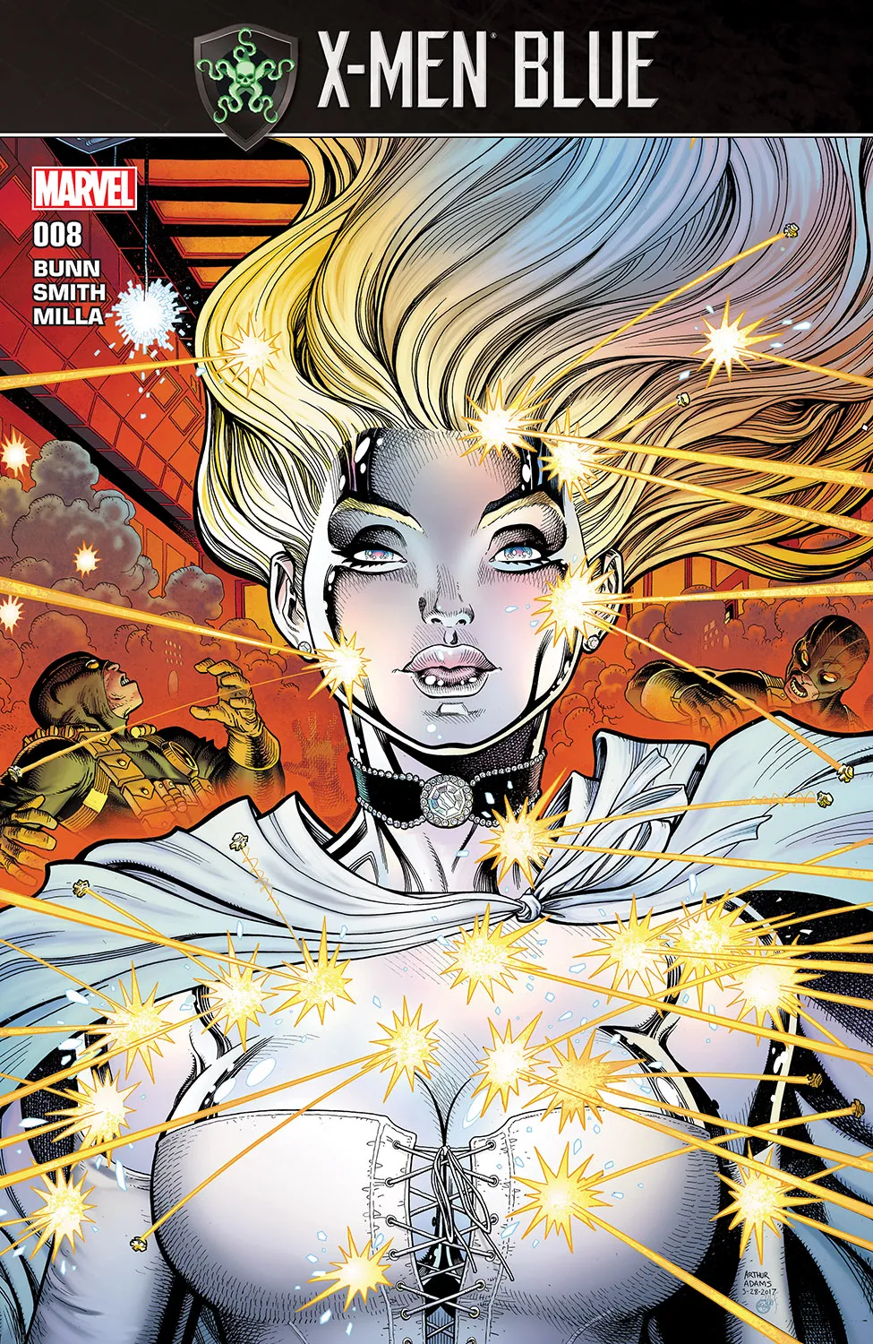Couverture de X-Men: Blue (2017) #8