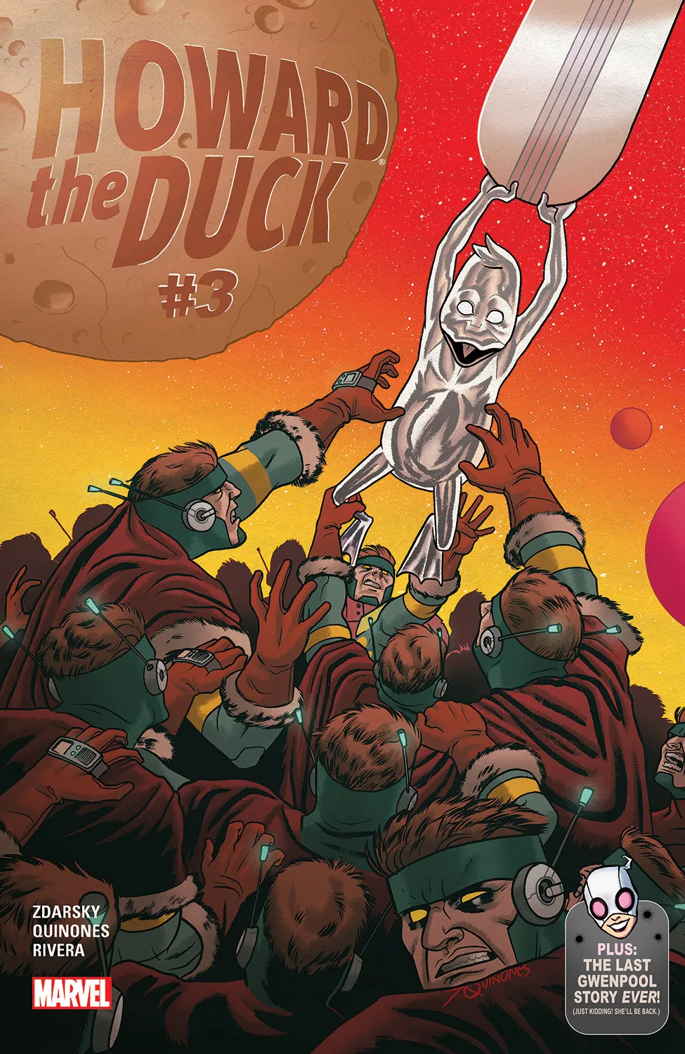 Couverture de Howard the Duck (2015) #3