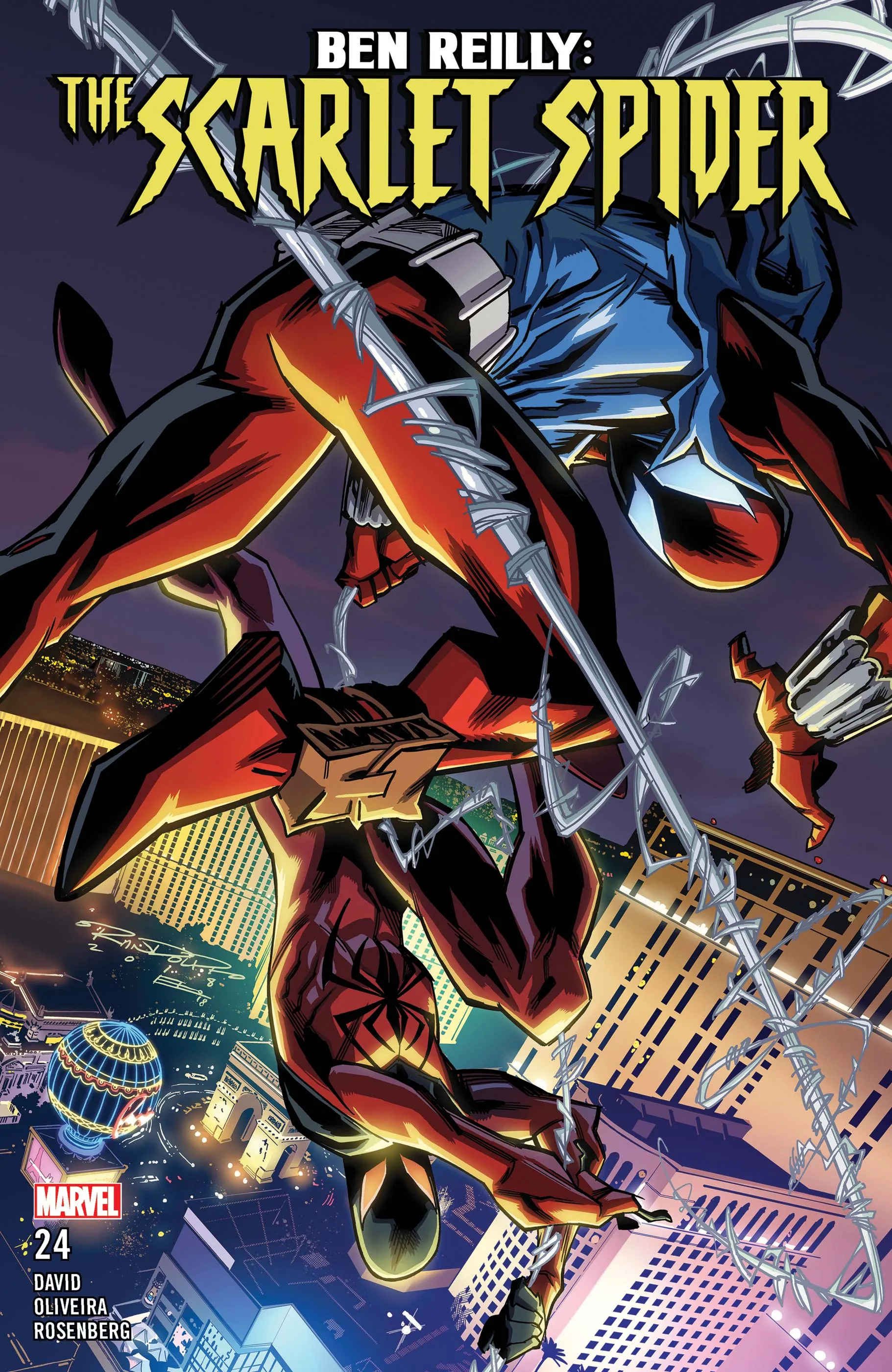 Couverture de Ben Reilly: Scarlet Spider (2017) #24