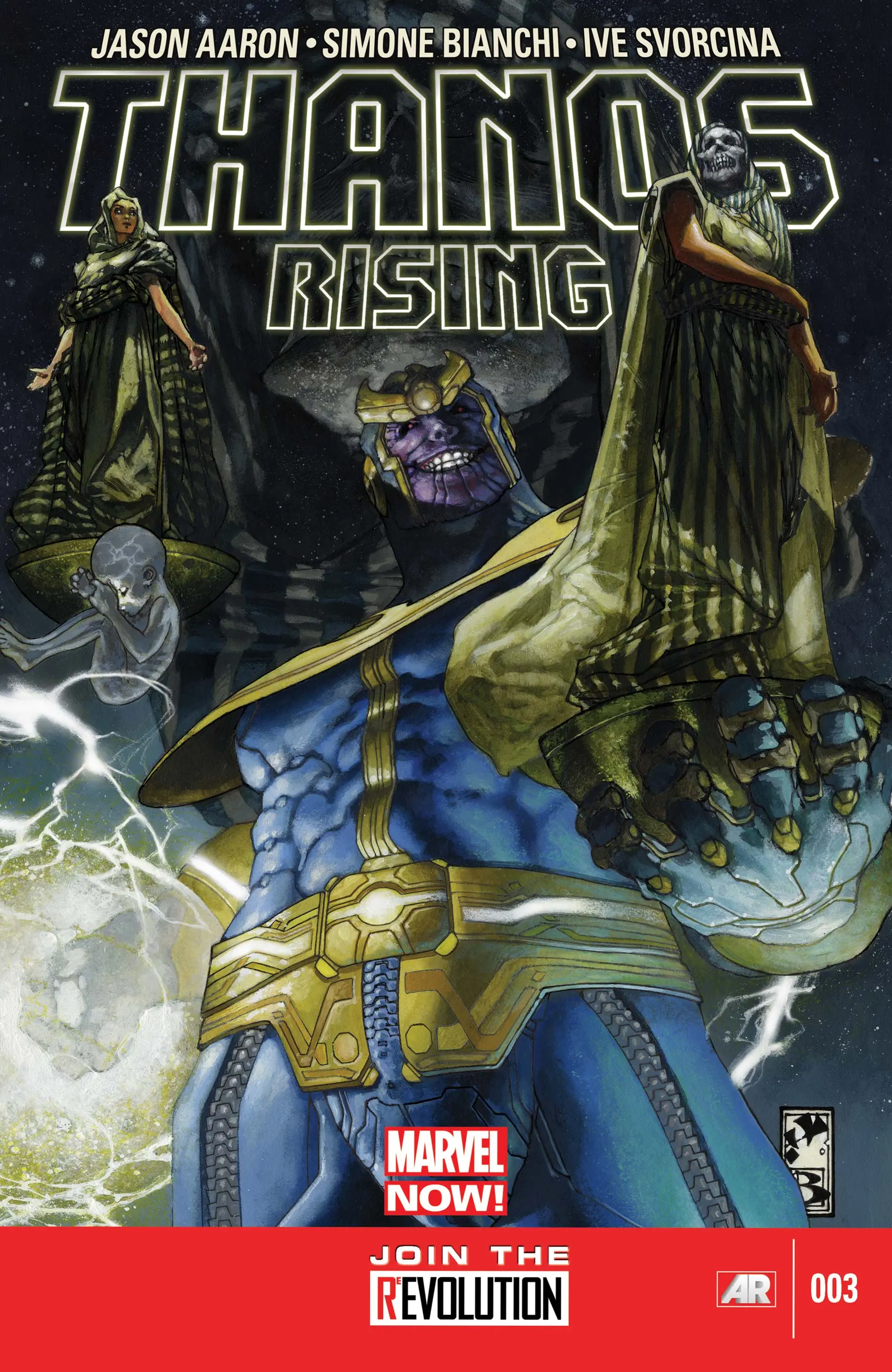 Couverture de Thanos Rising (2013) #3