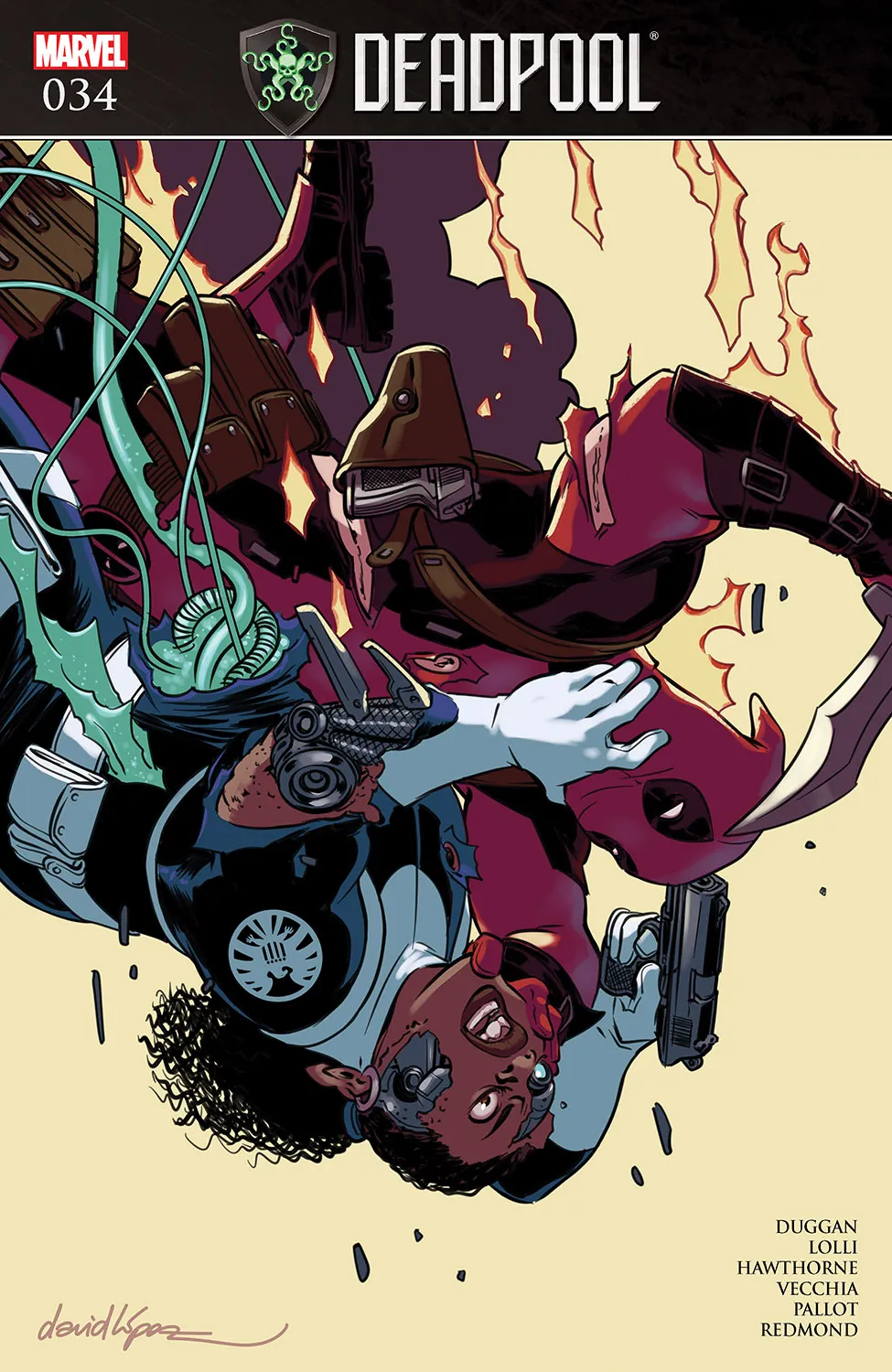 Couverture de Deadpool (2015) #34