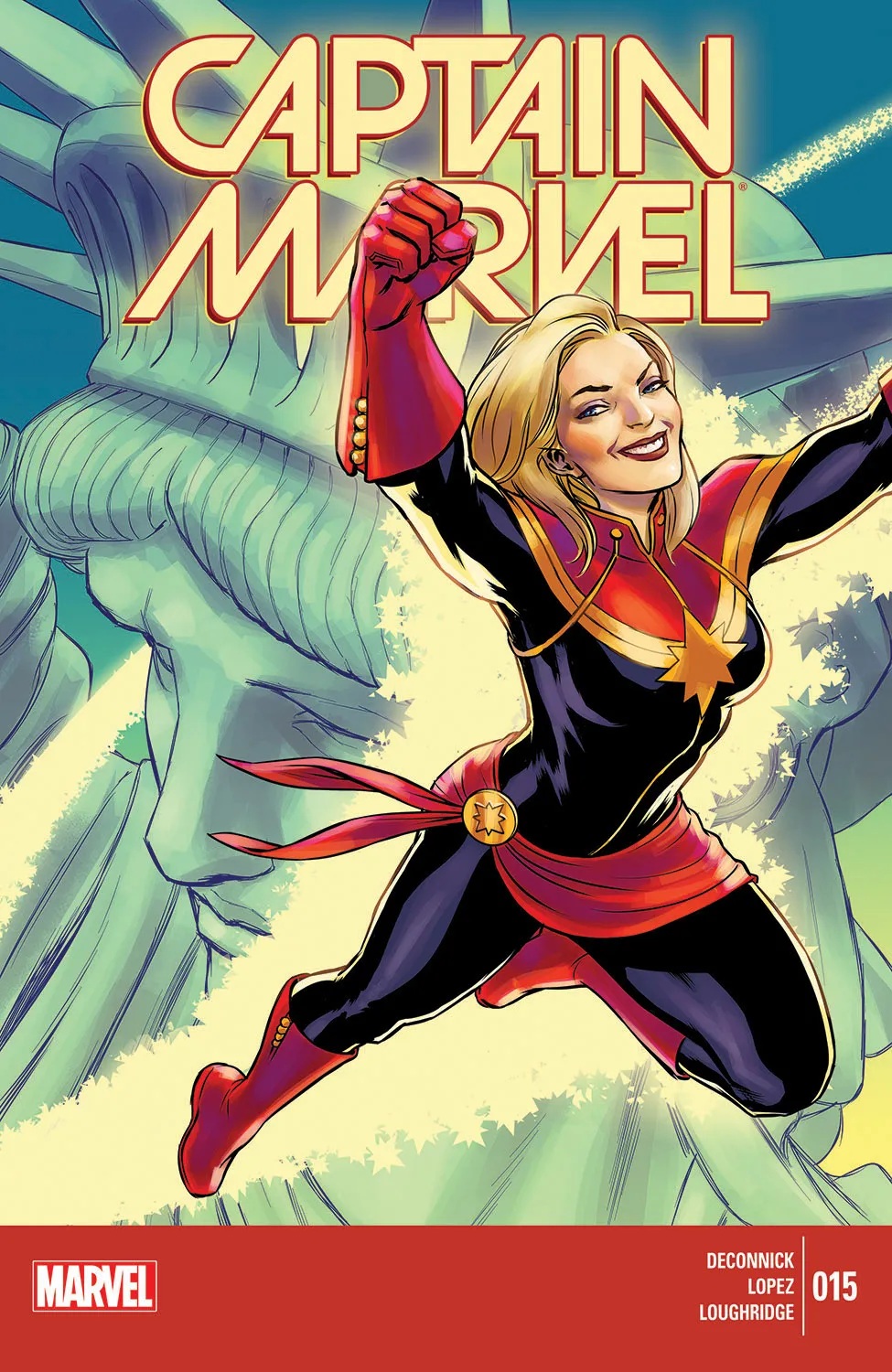 Couverture de Captain Marvel (2014) #15